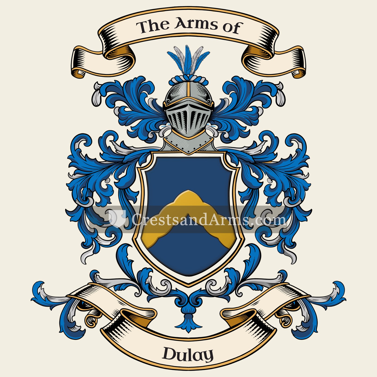 The Dulay coat of arms