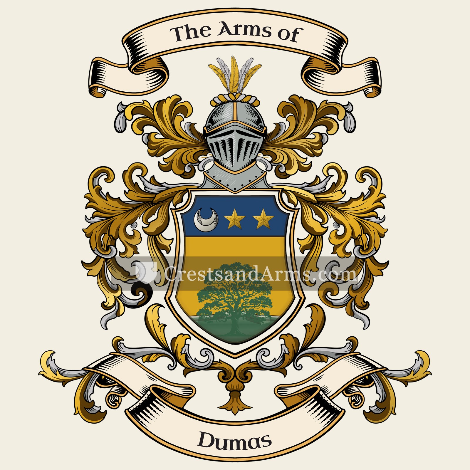 The Dumas coat of arms