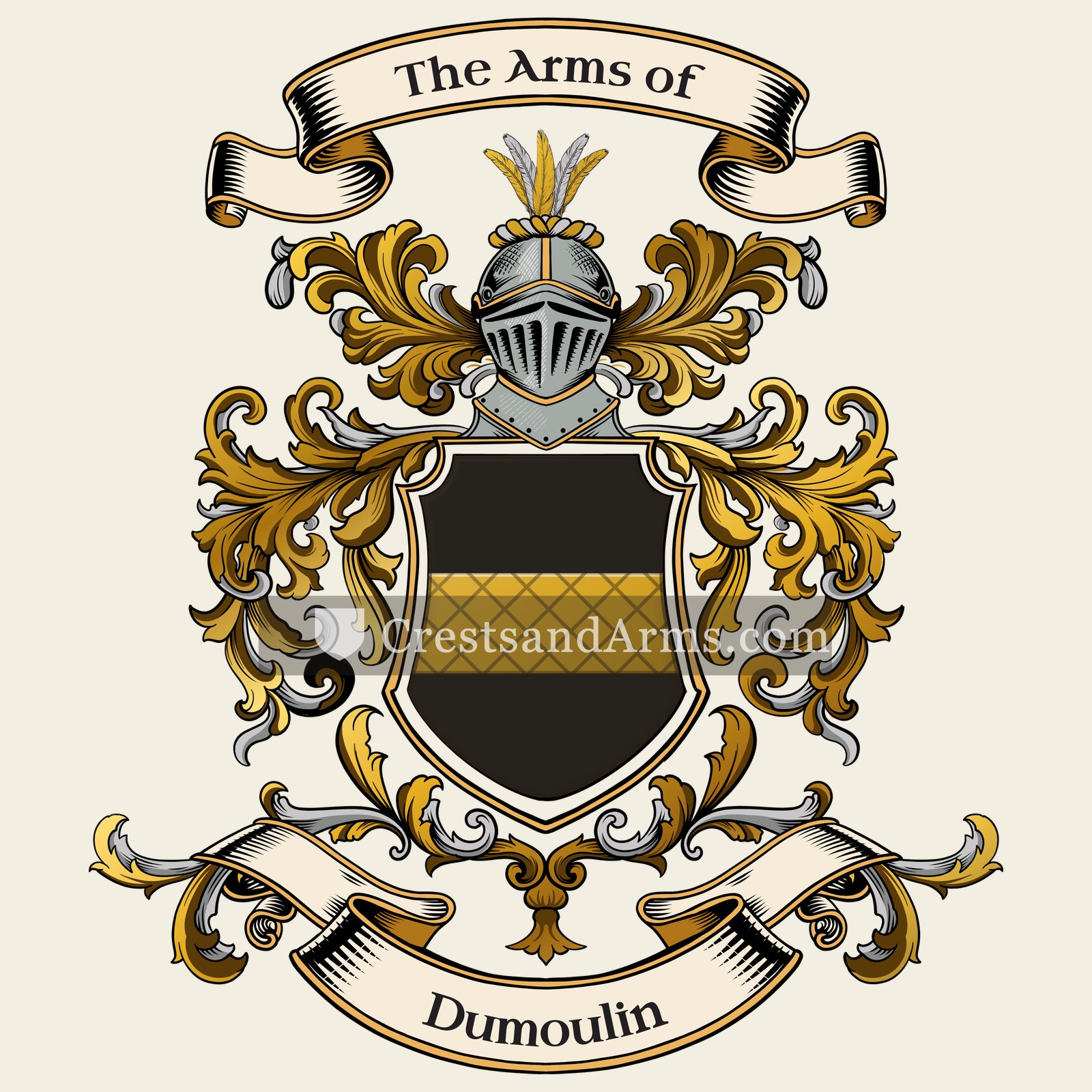 The Dumoulin coat of arms