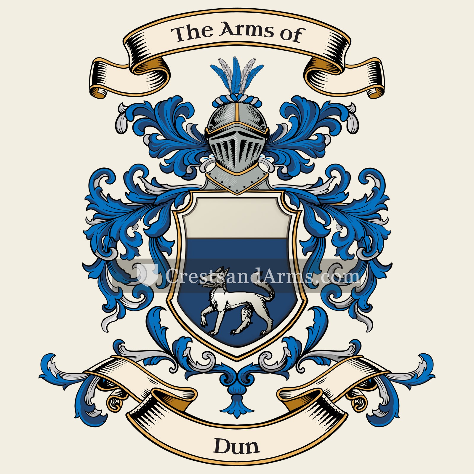 The Dun coat of arms