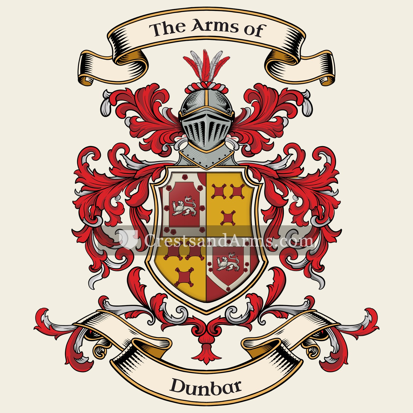 The Dunbar coat of arms