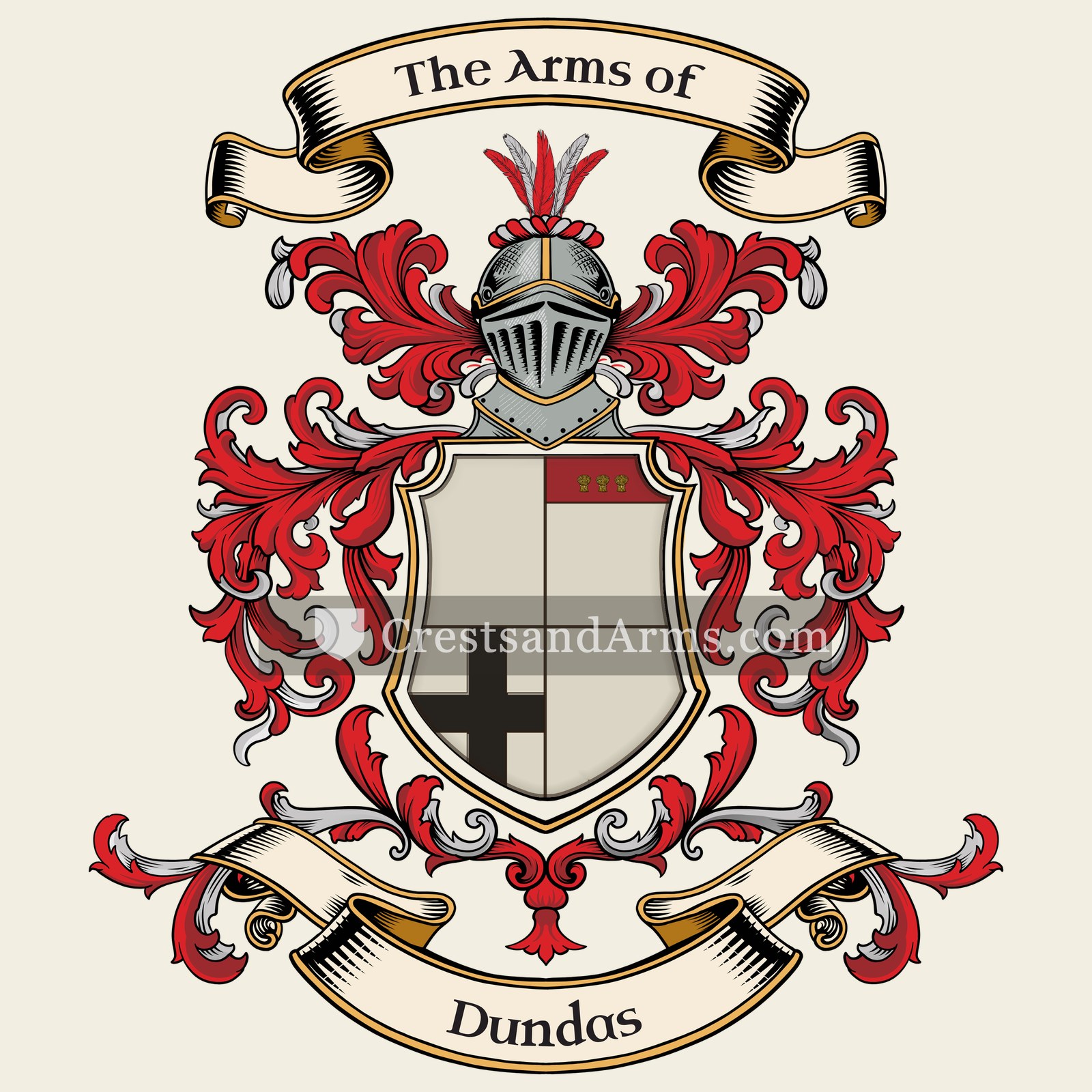 The Dundas coat of arms