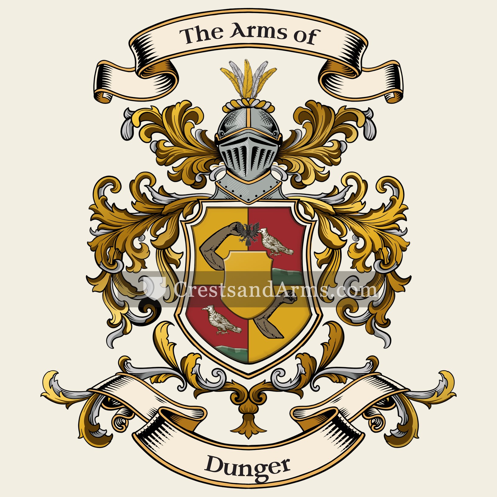 The Dunger coat of arms