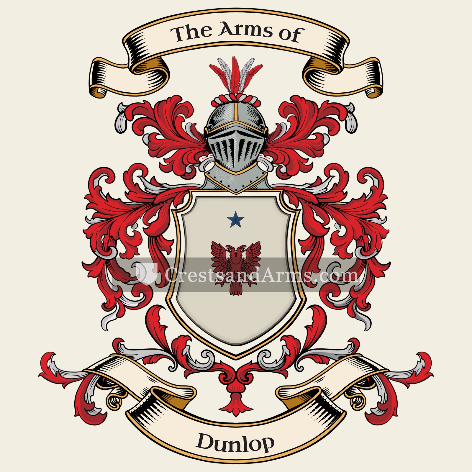 The Dunlop coat of arms