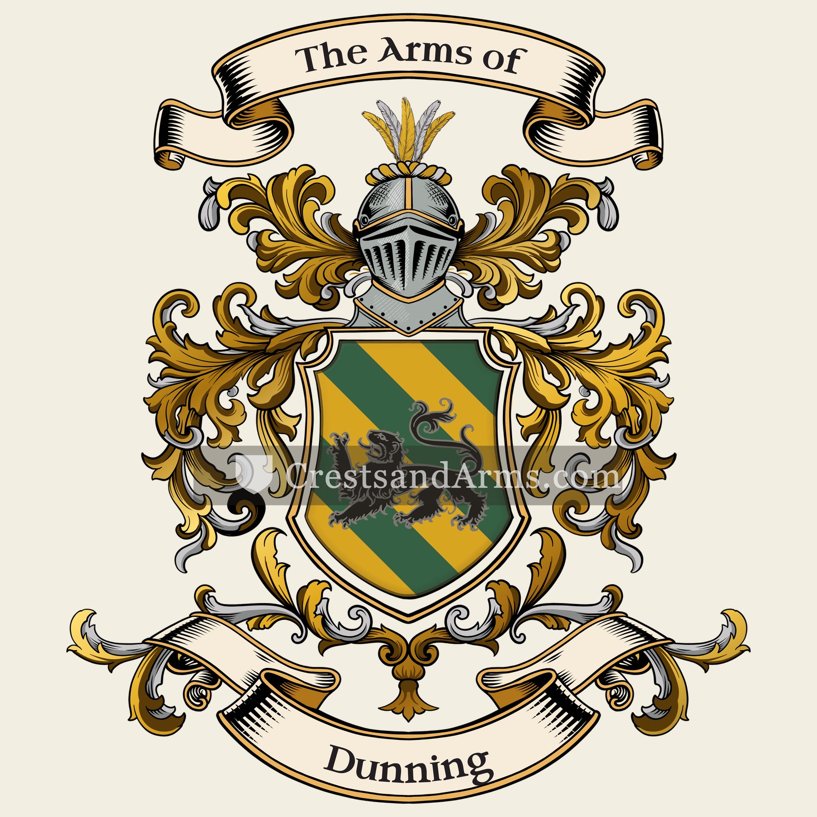 The Dunning coat of arms