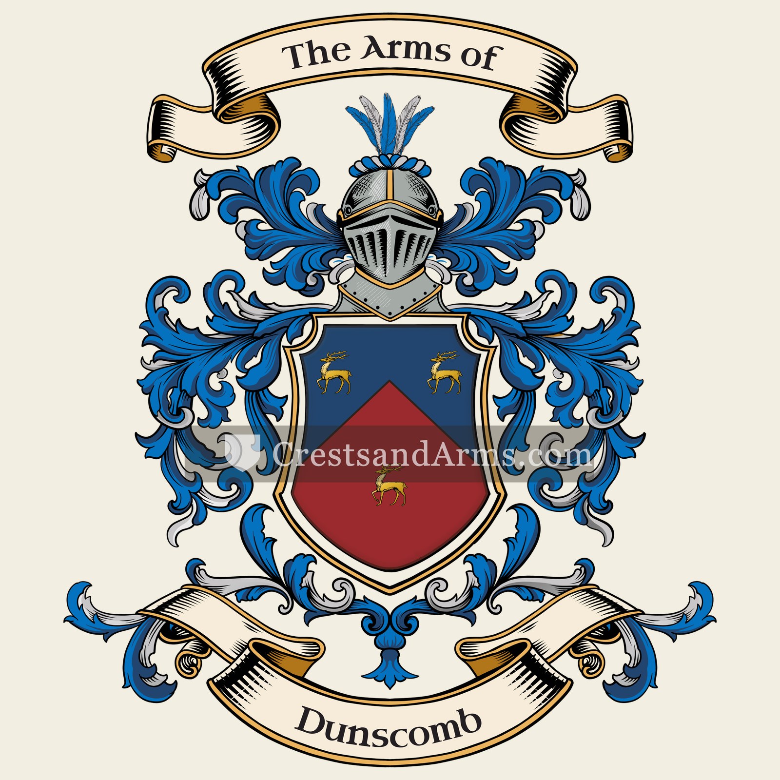 The Dunscomb coat of arms