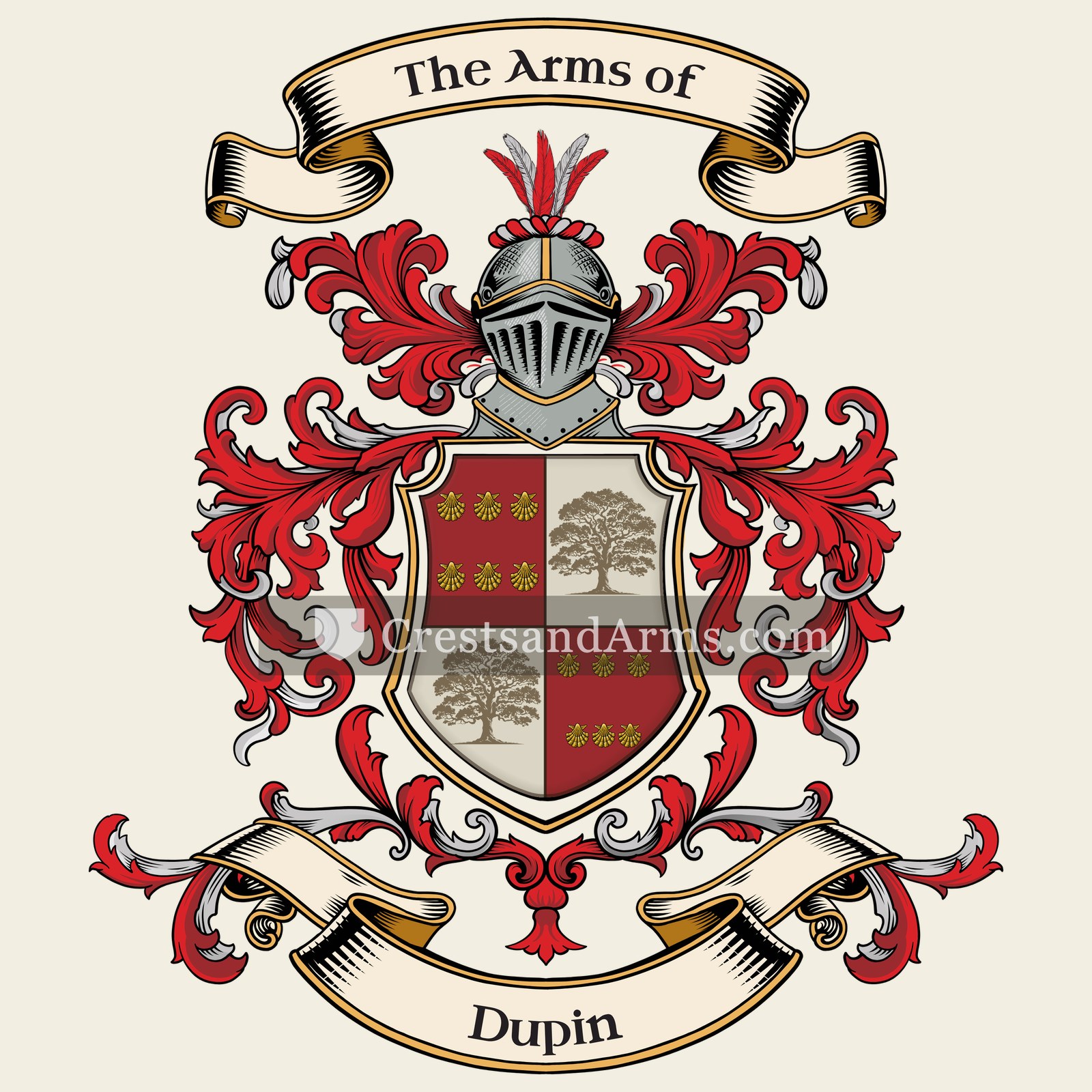 The Dupin coat of arms