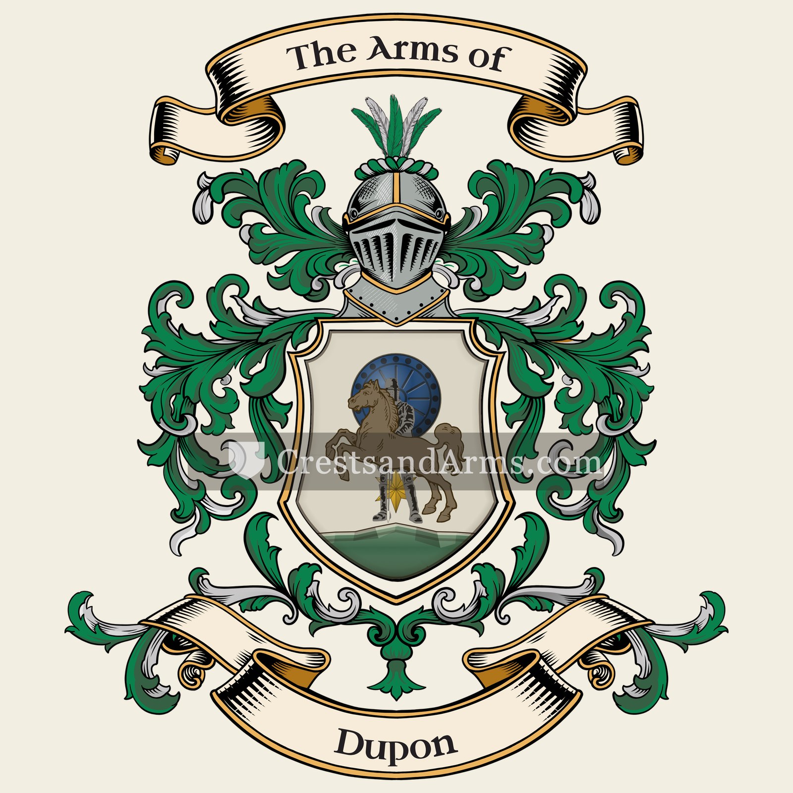 The Dupon coat of arms