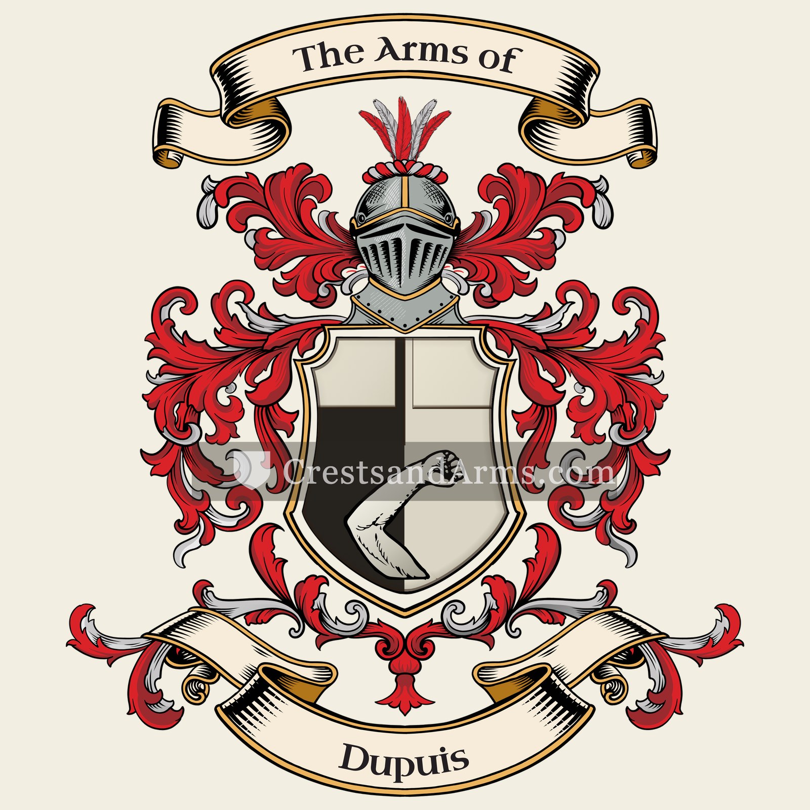 The Dupuis coat of arms