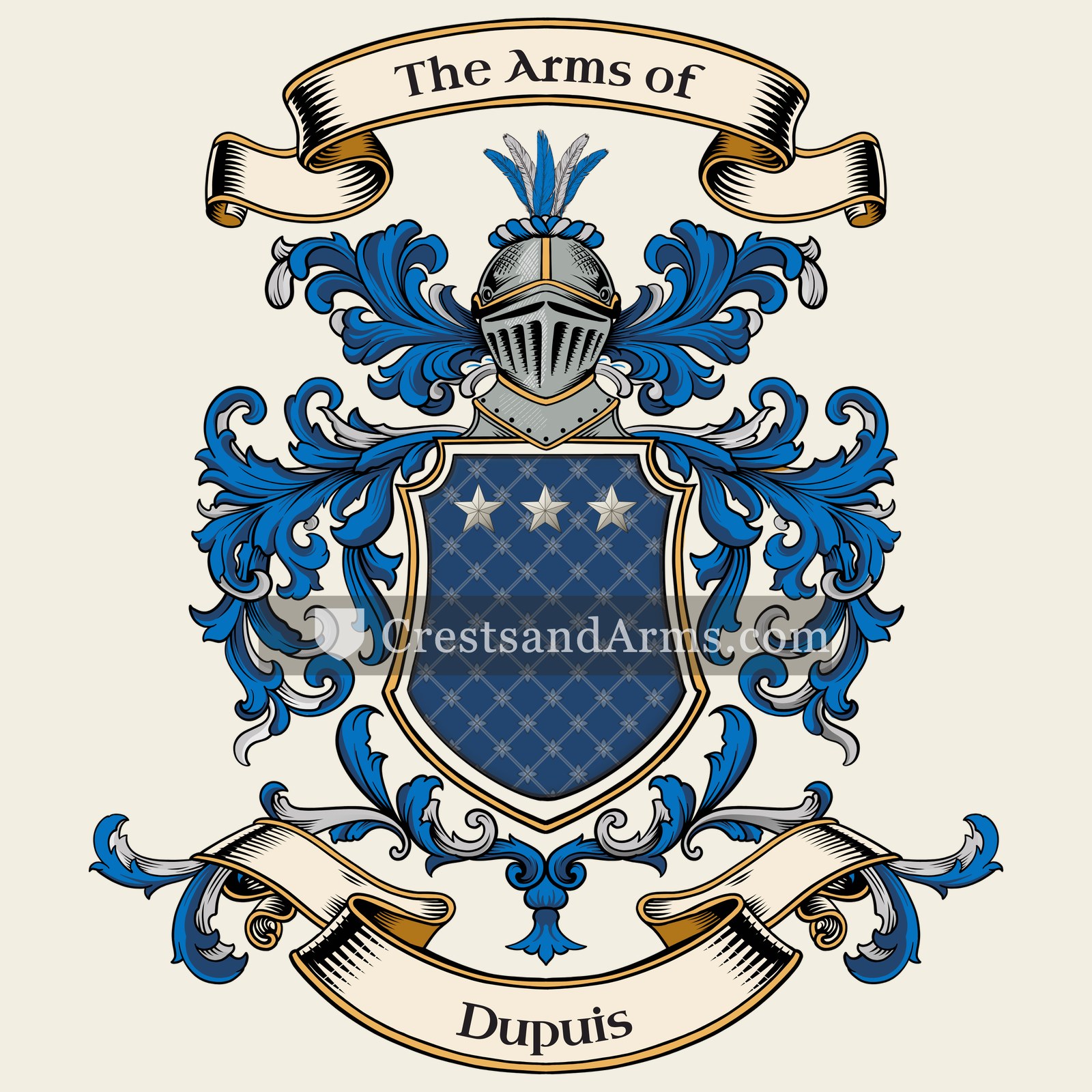 The Dupuis coat of arms