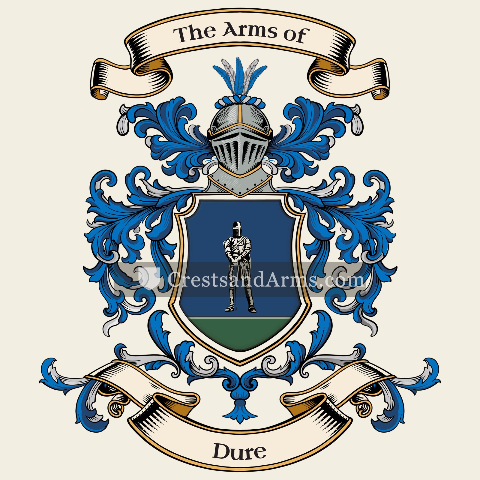The Dure coat of arms