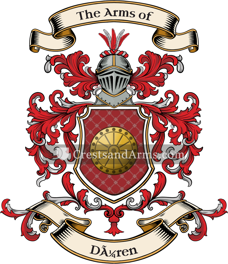 The Düren coat of arms, drawn from the recorded blazon
