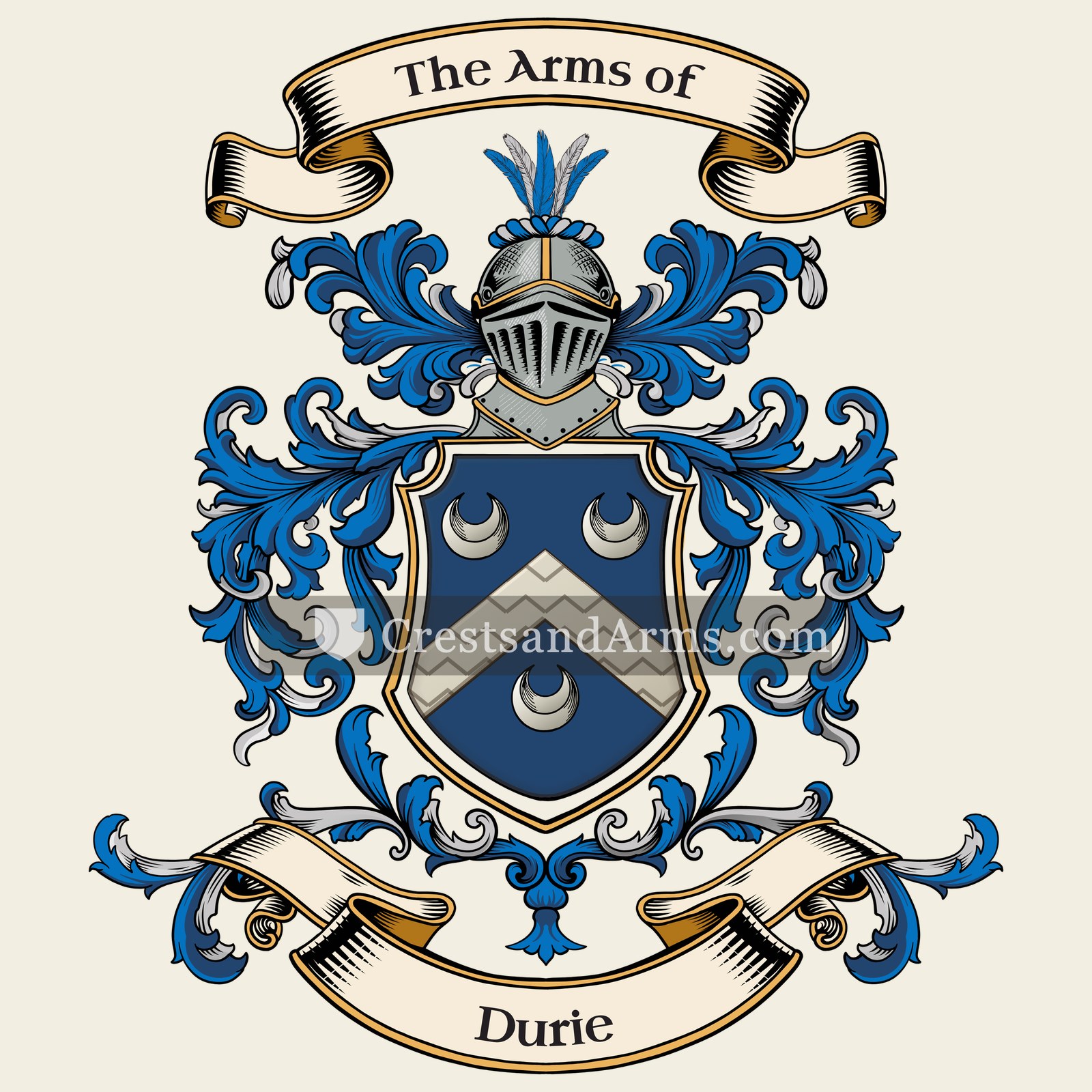 The Durie coat of arms