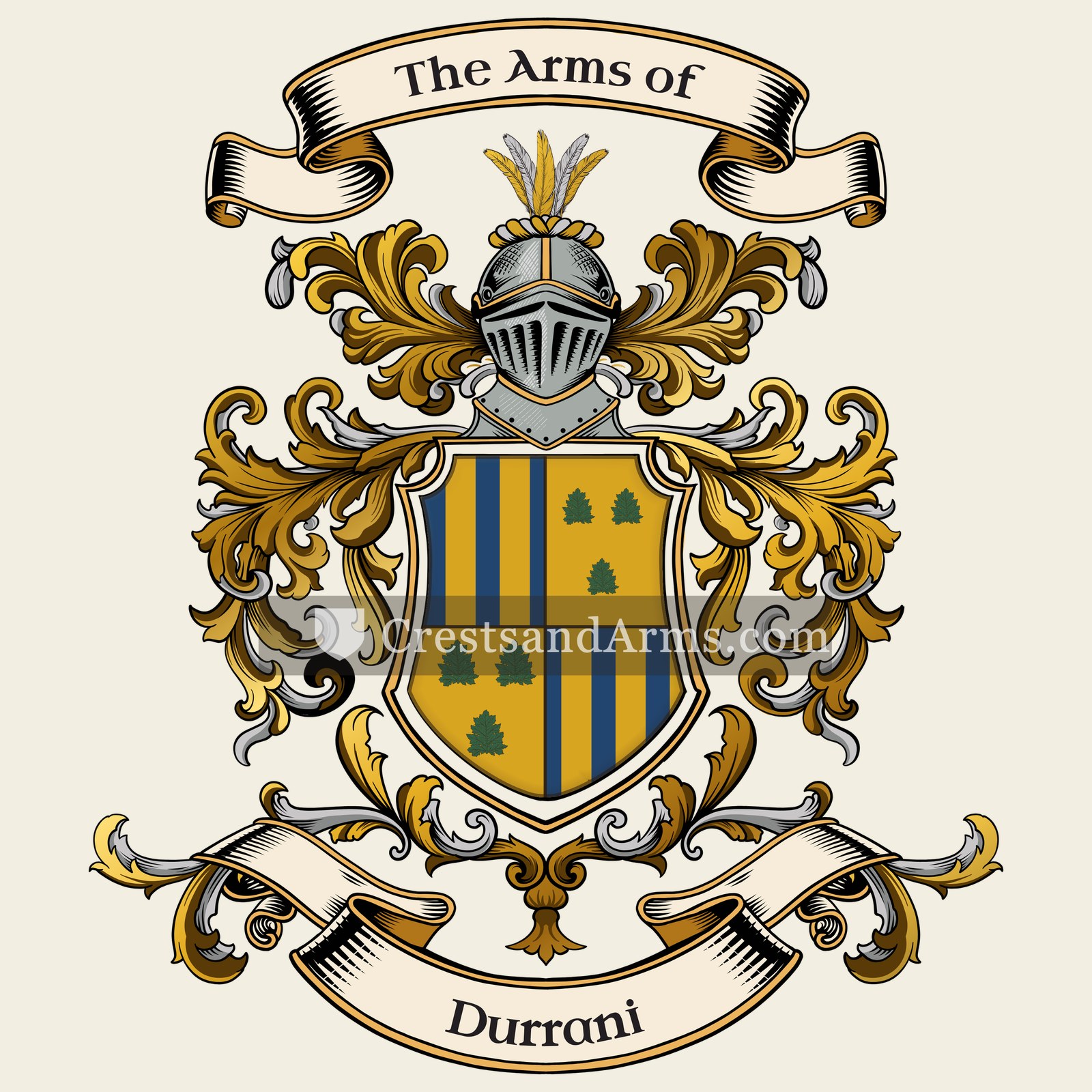 The Durrani coat of arms