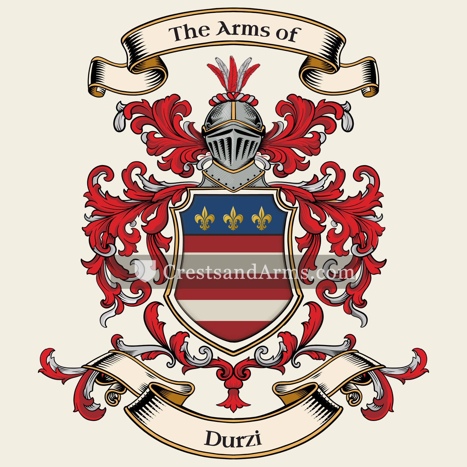 The Durzi coat of arms