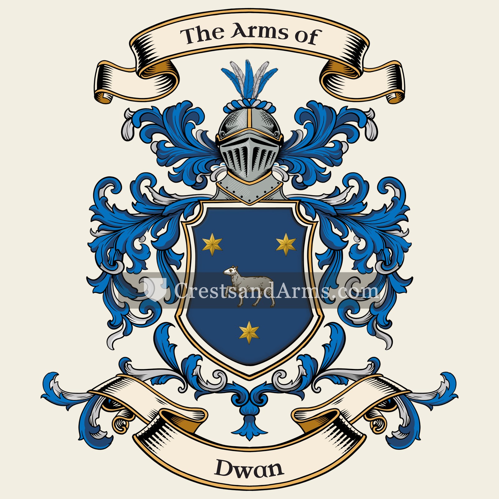 The Dwan coat of arms