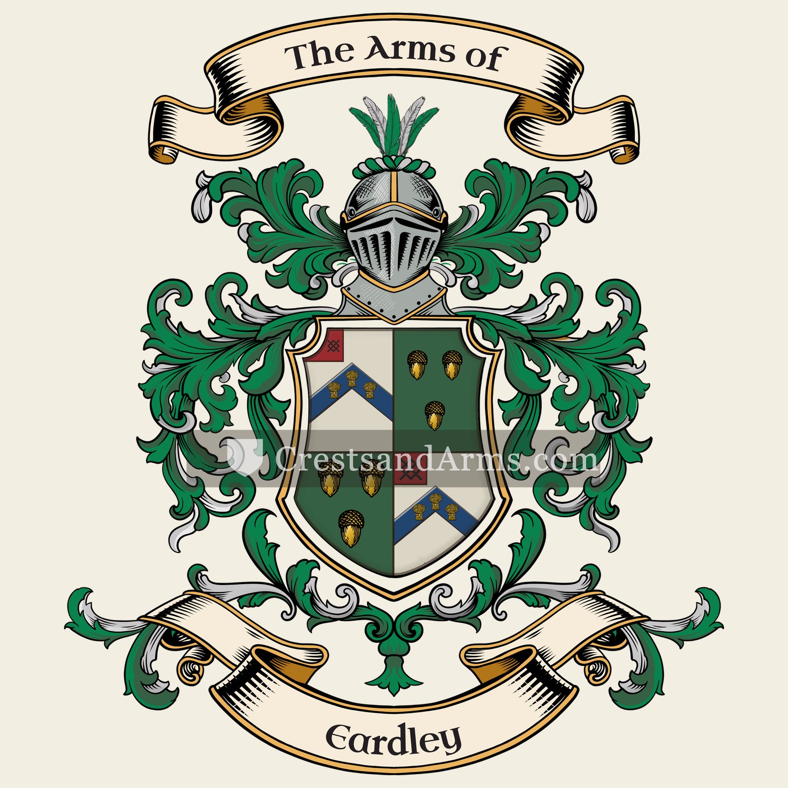 The Eardley coat of arms
