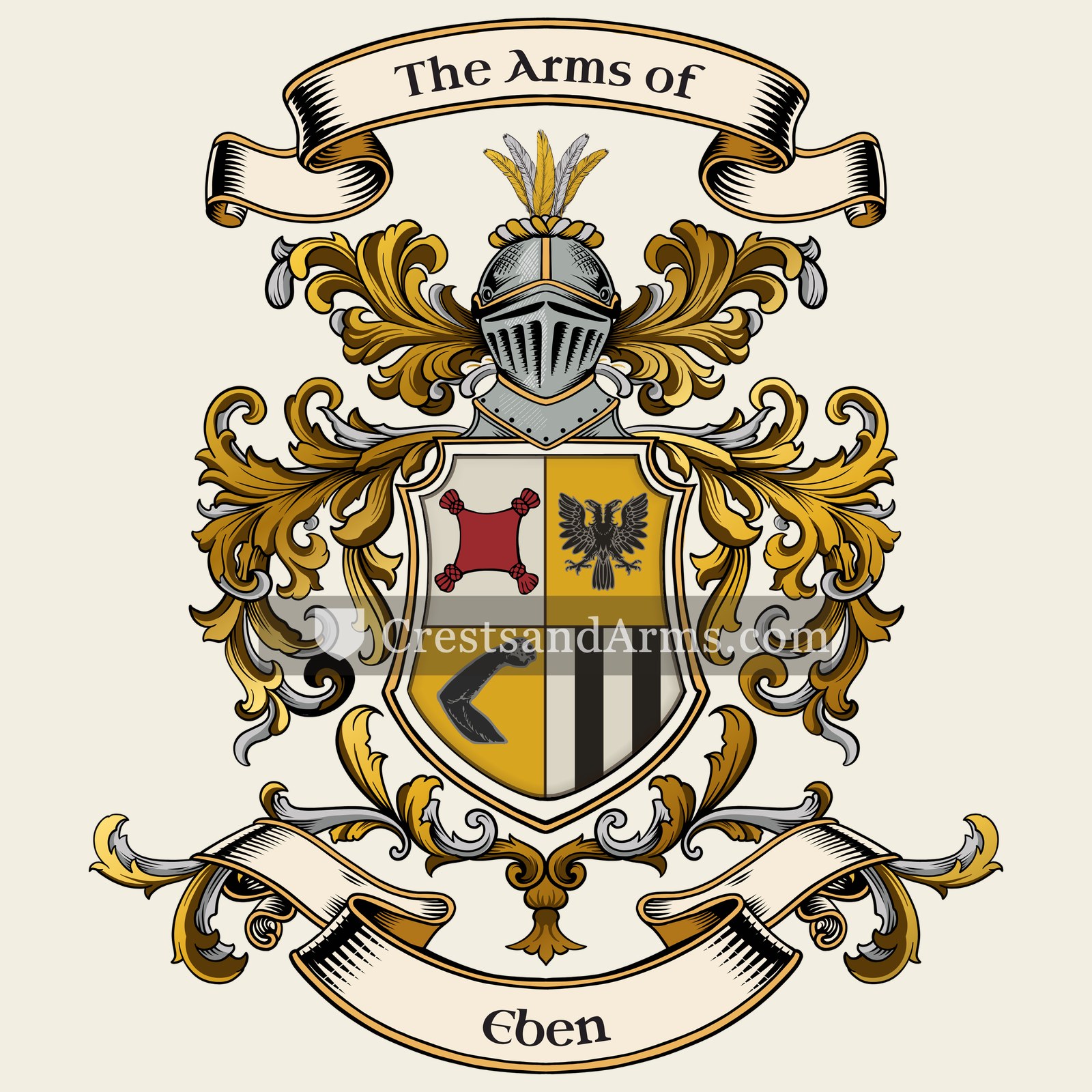 The Eben coat of arms