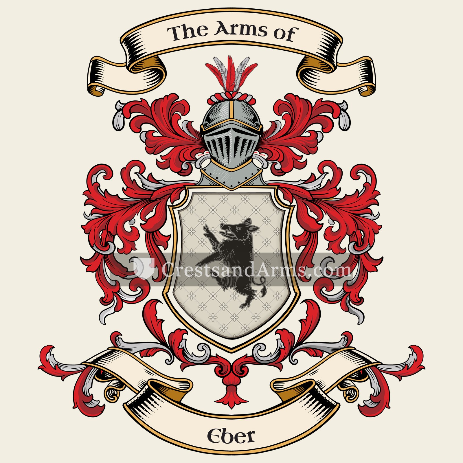 The Eber coat of arms
