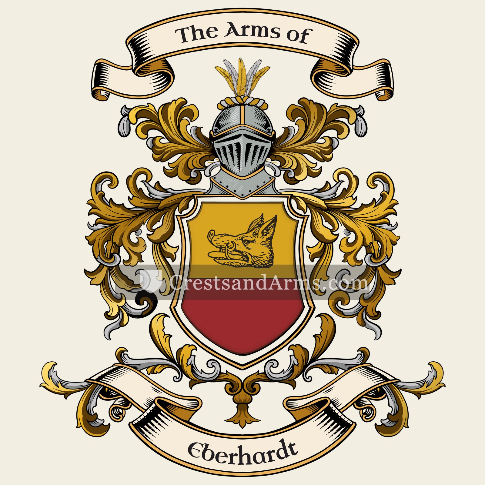 The Eberhardt coat of arms