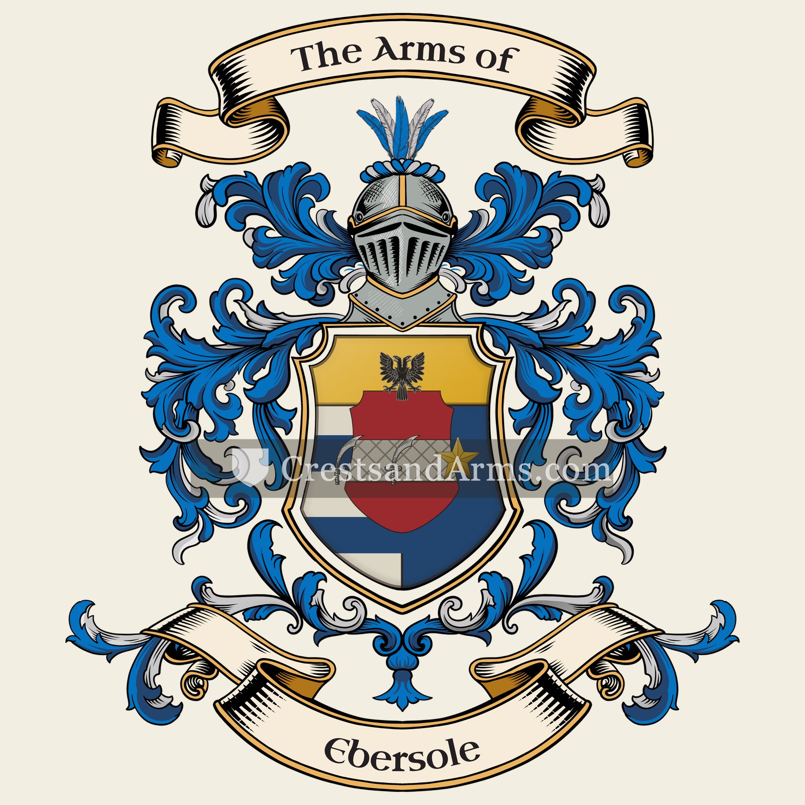 The Ebersole coat of arms