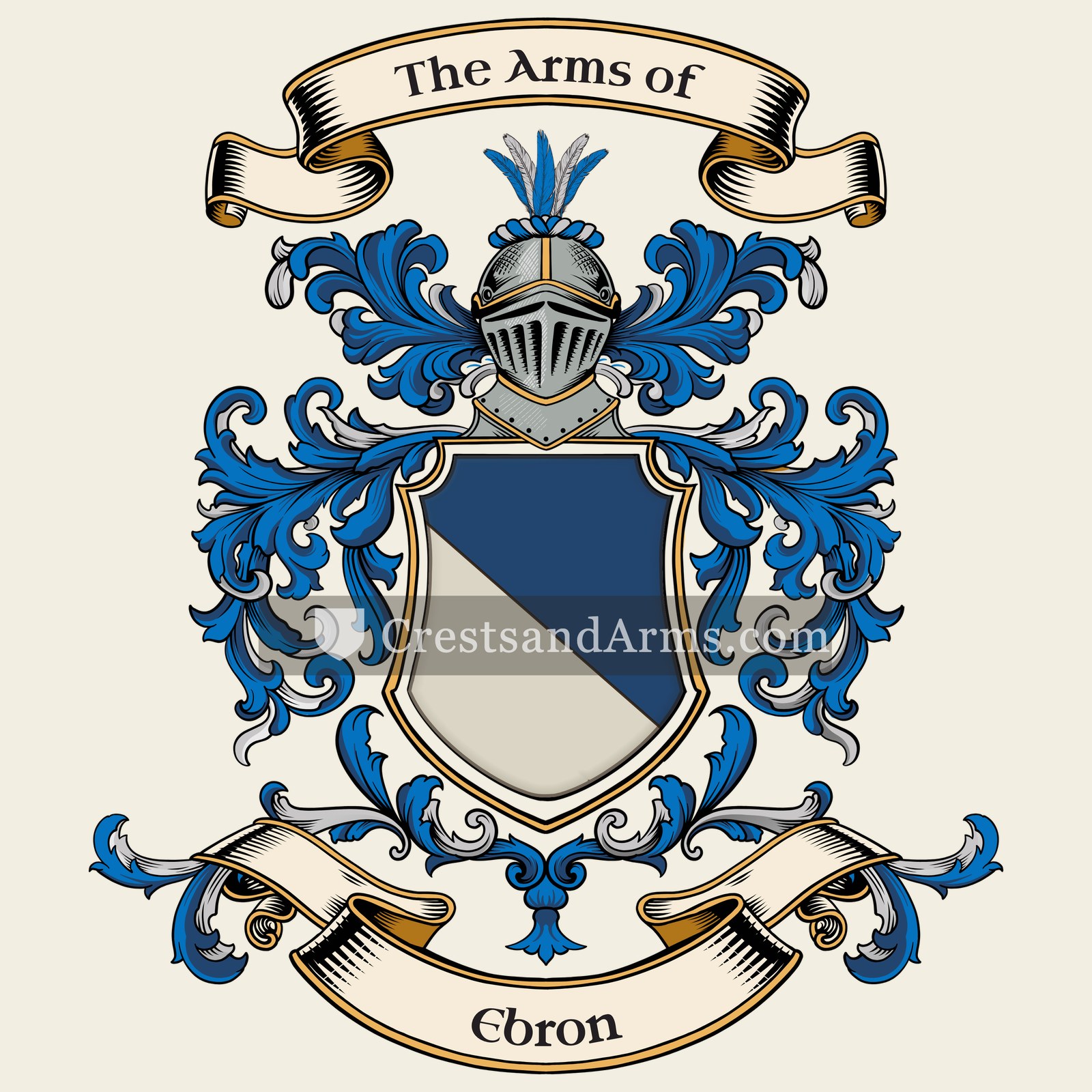 The Ebron coat of arms