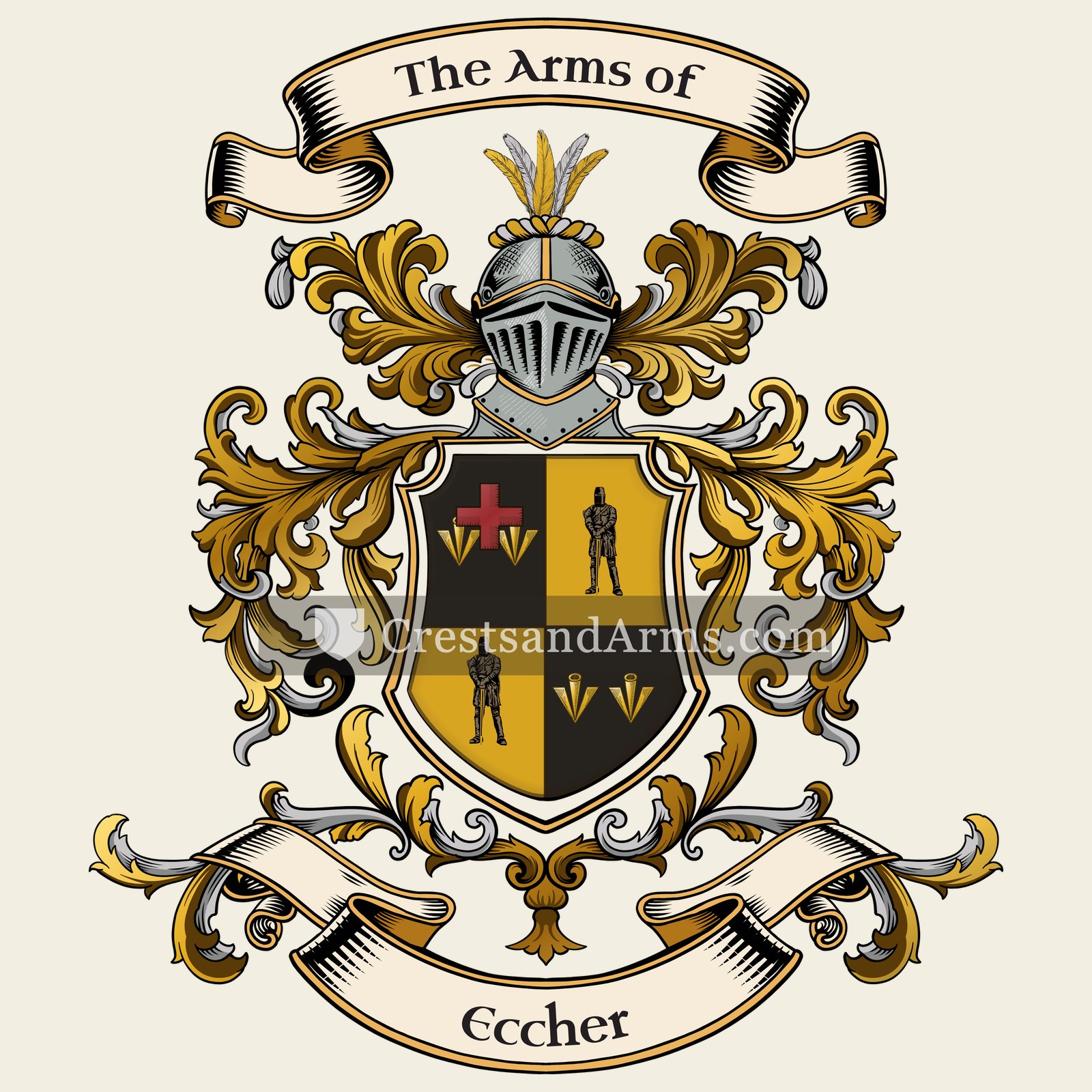 The Eccher coat of arms