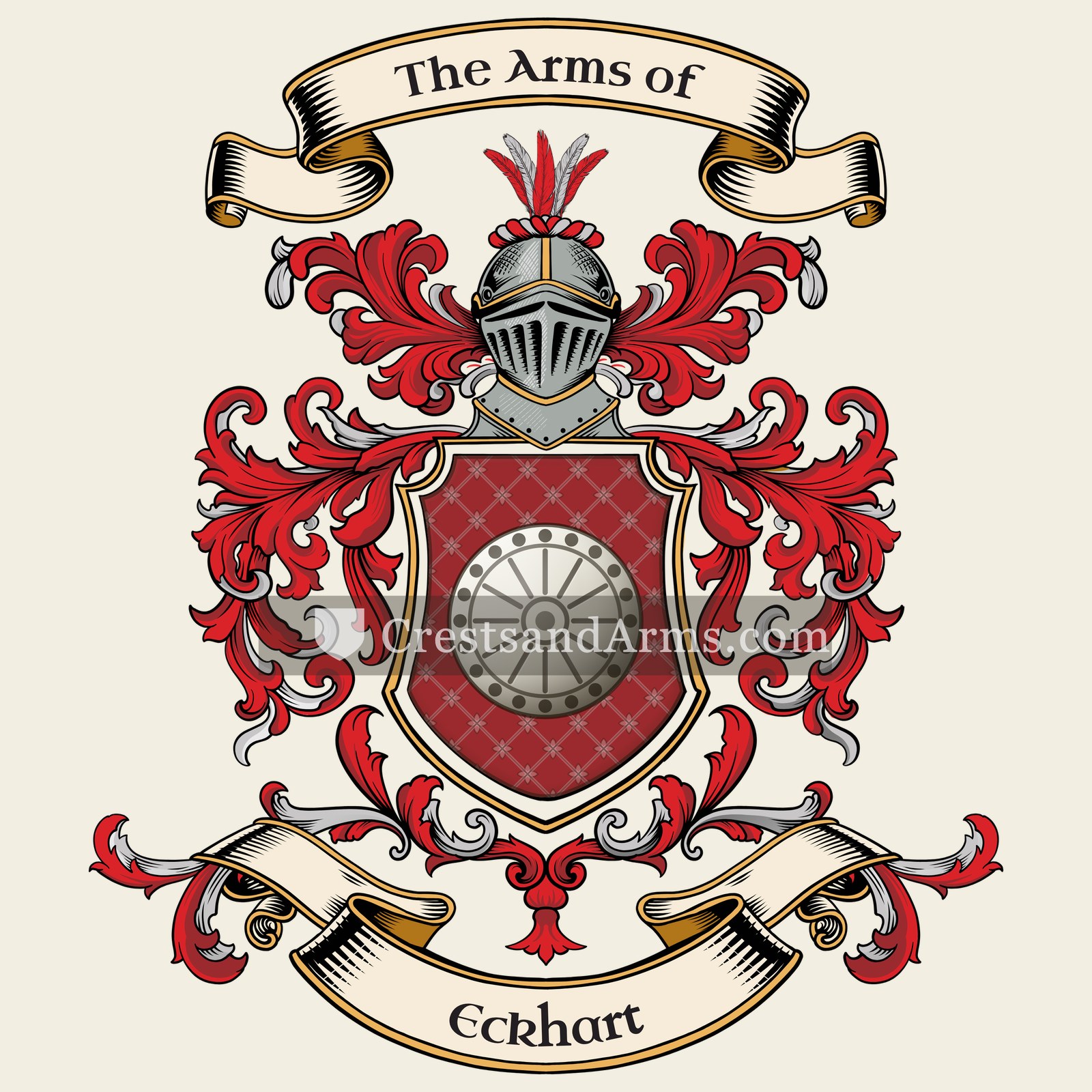 The Eckhart coat of arms
