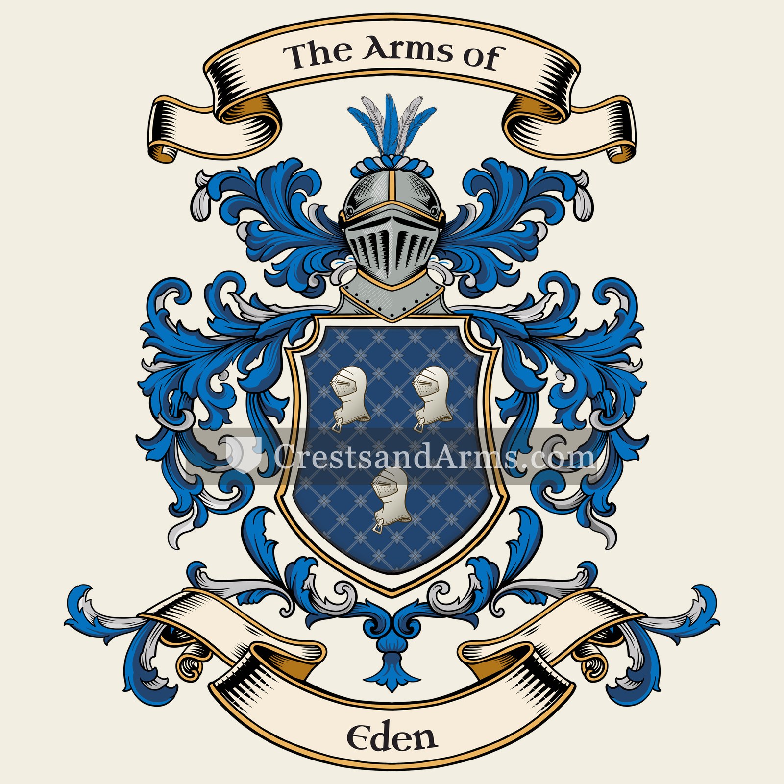 The Eden coat of arms