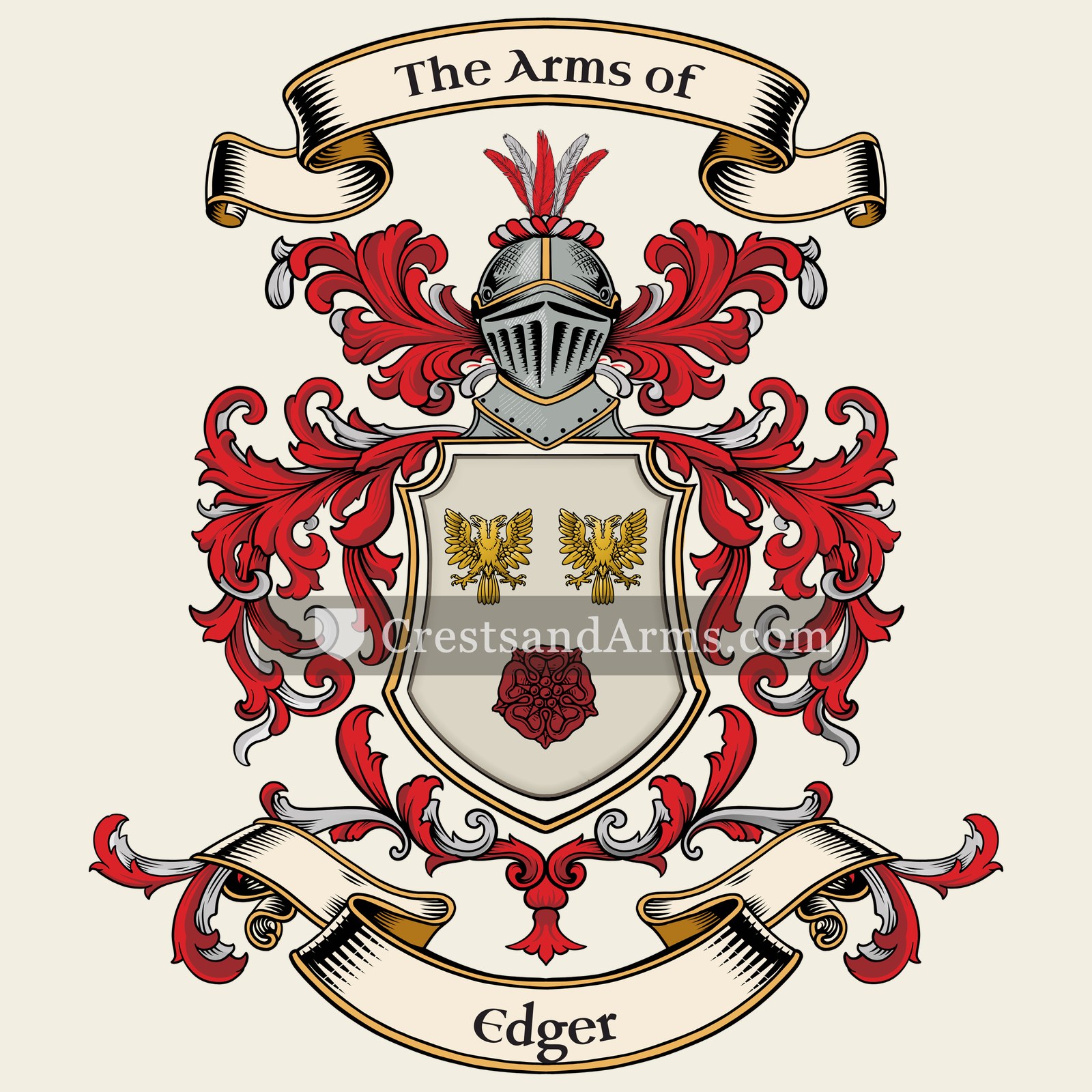 The Edger coat of arms