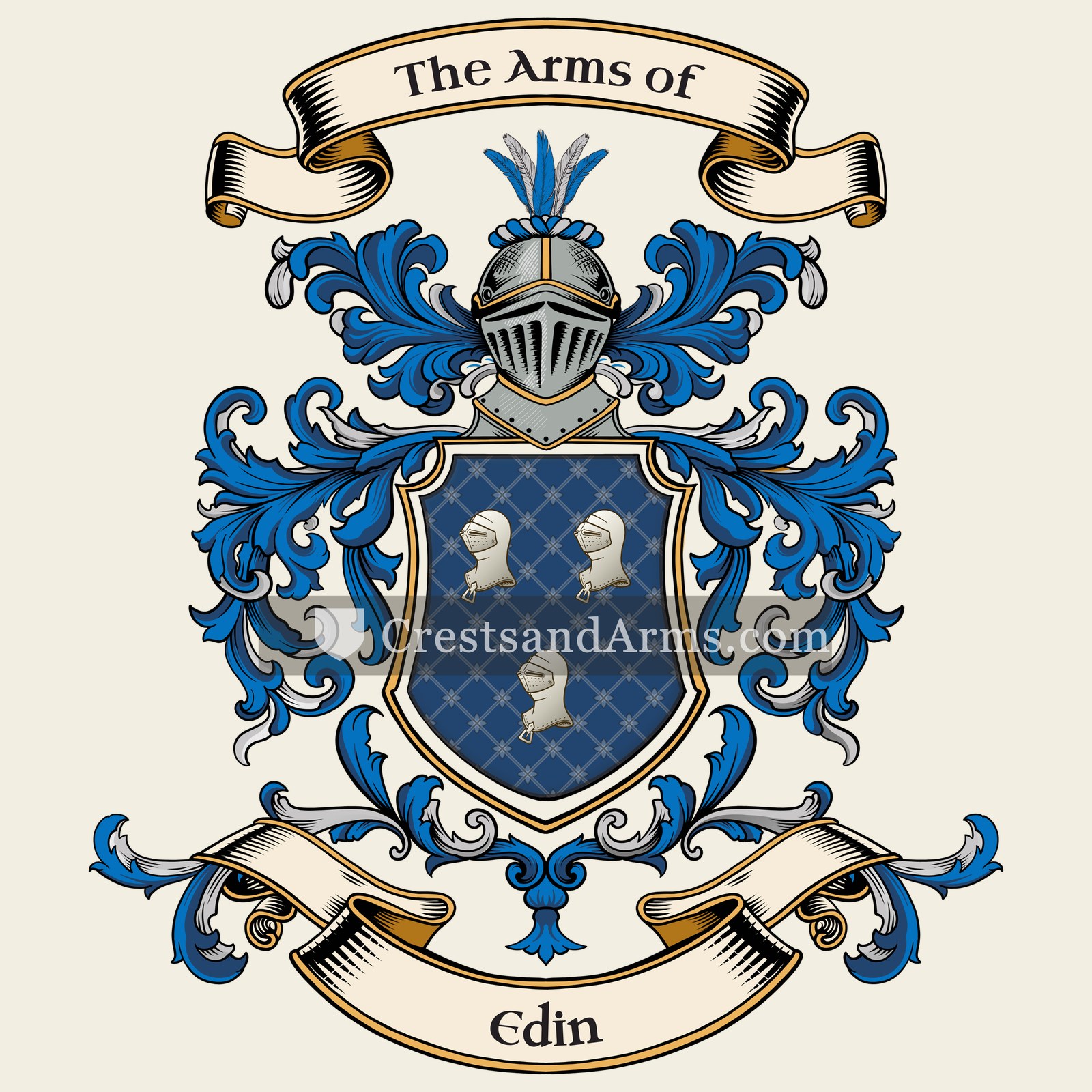 The Edin coat of arms