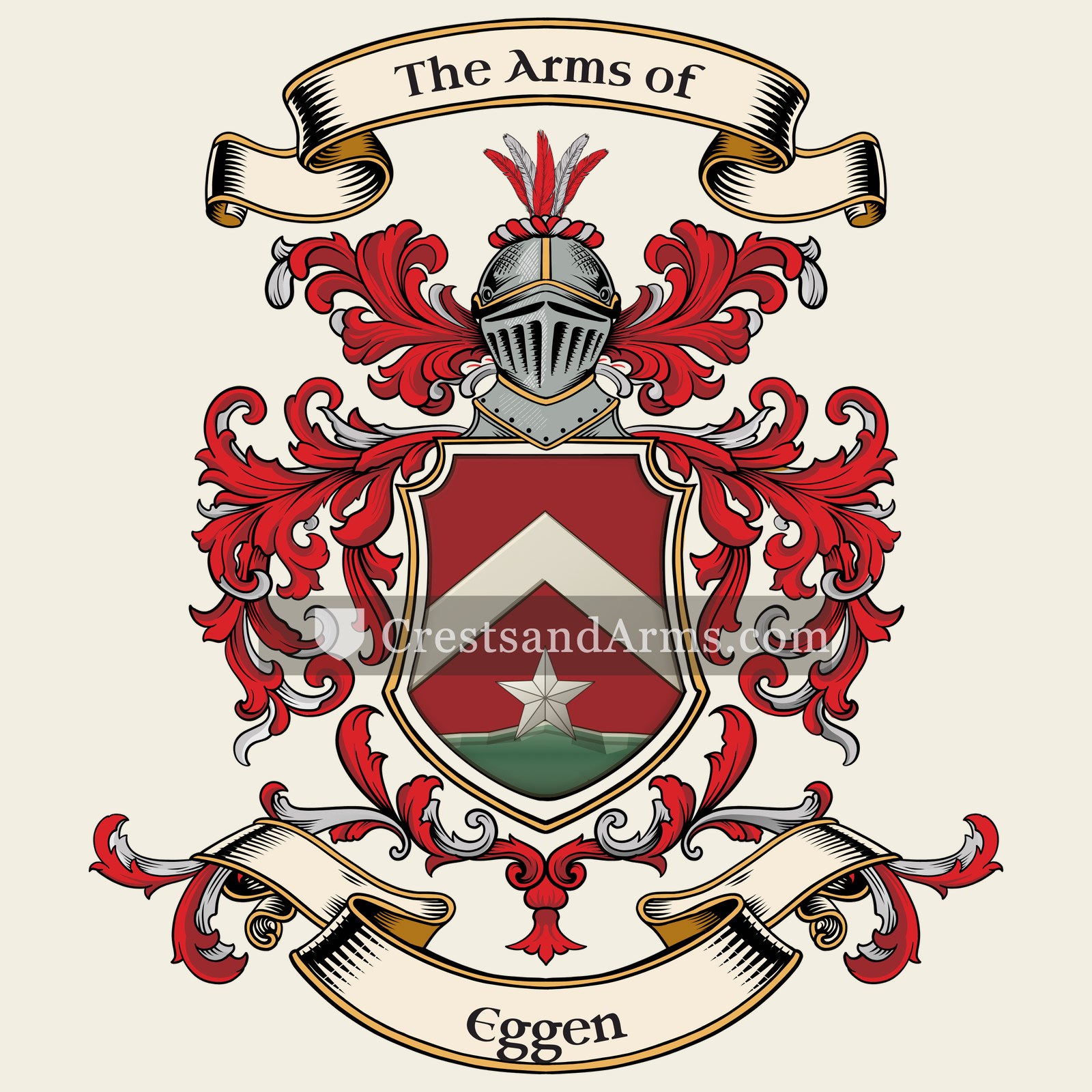 The Eggen coat of arms