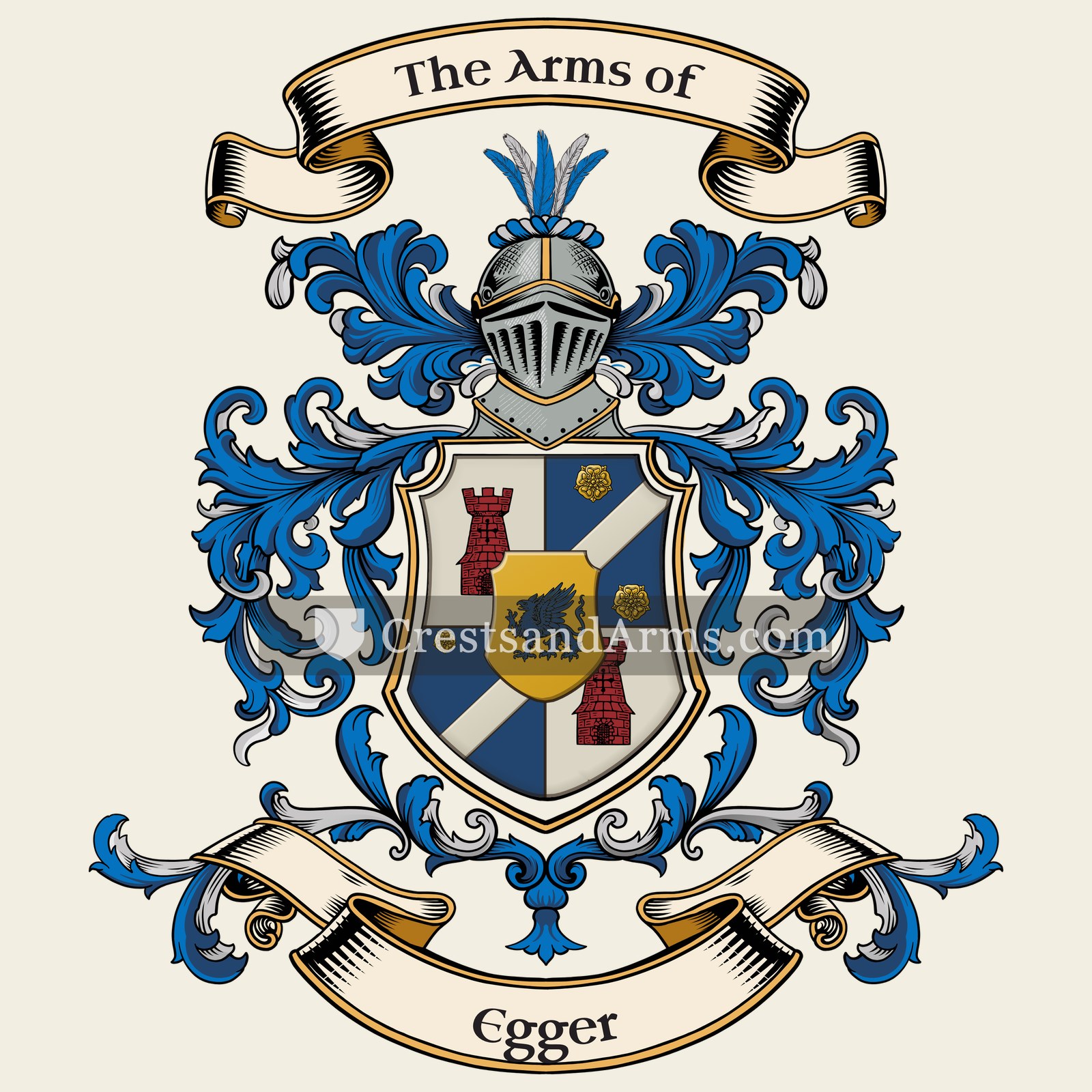 The Egger coat of arms