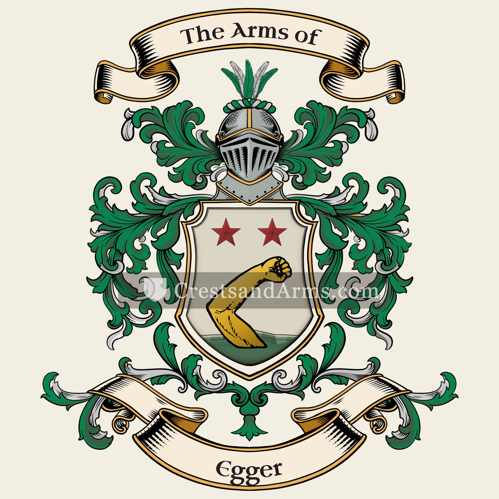 The Egger coat of arms