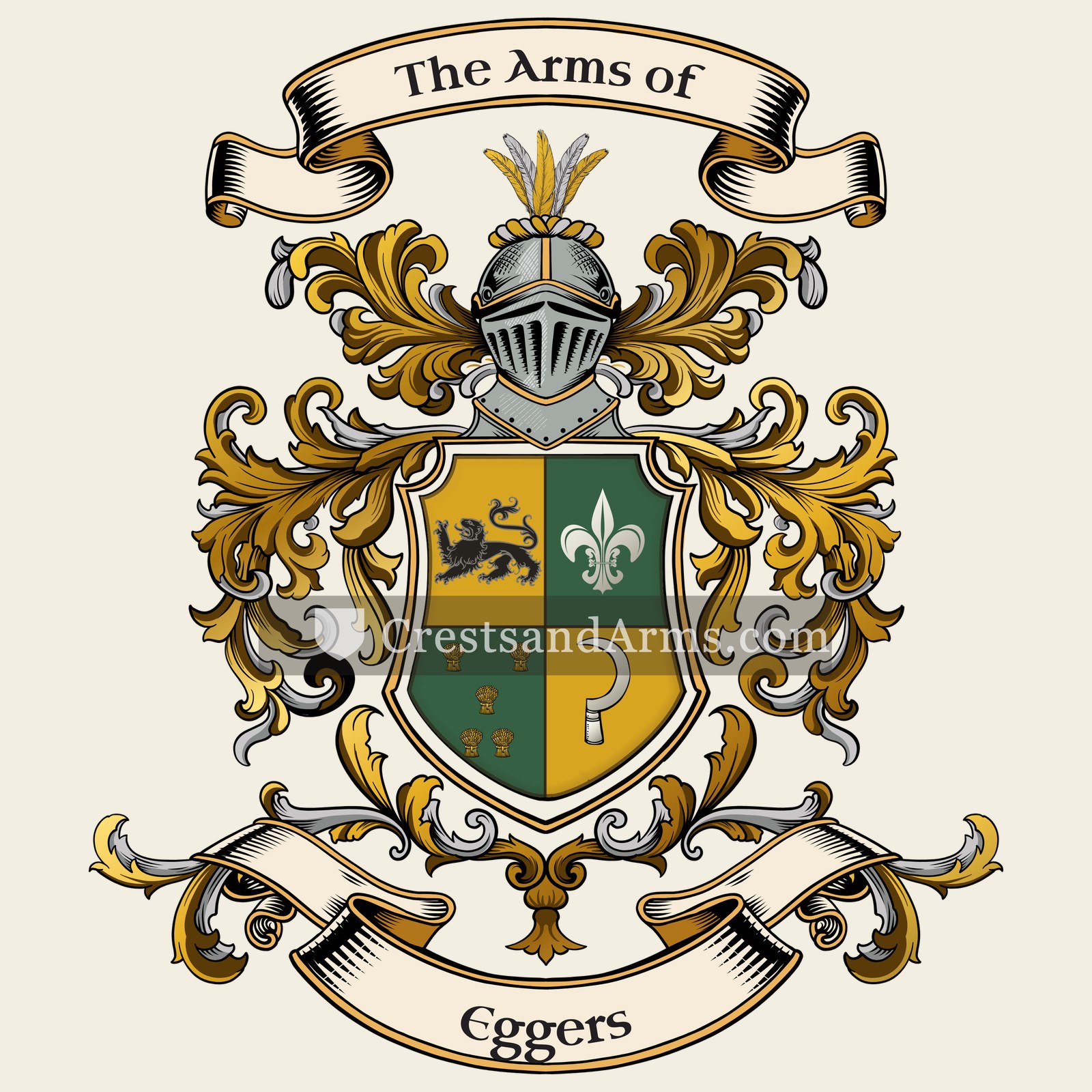 The Eggers coat of arms