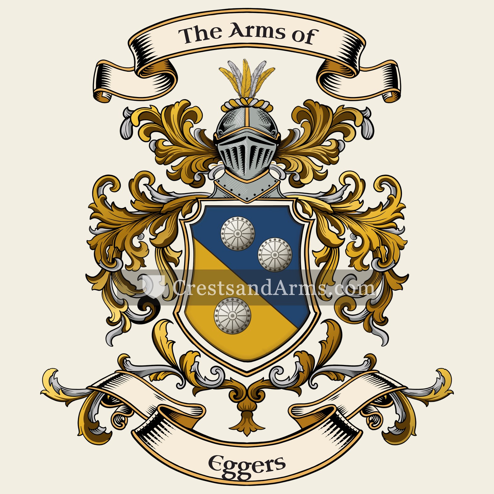 The Eggers coat of arms