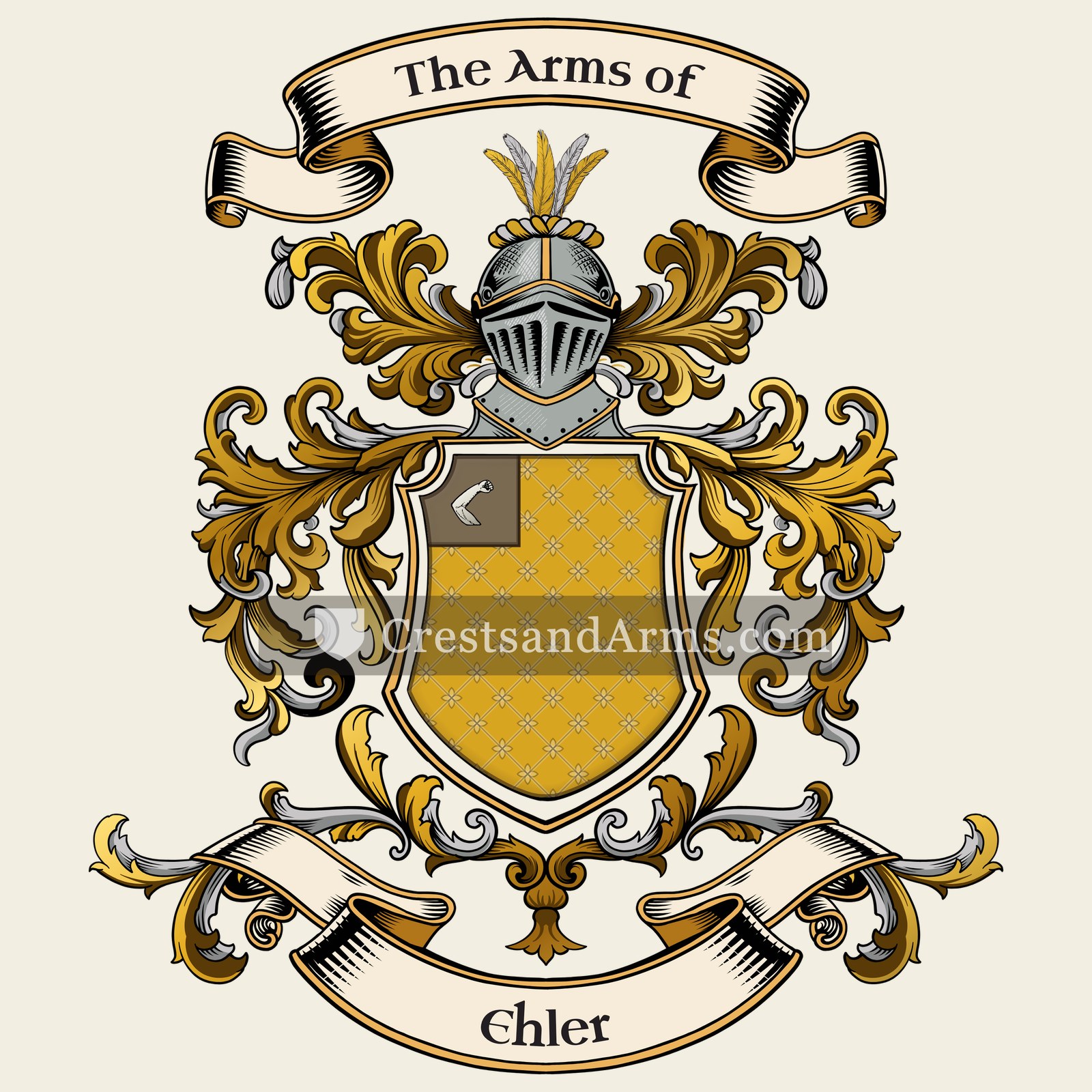 The Ehler coat of arms