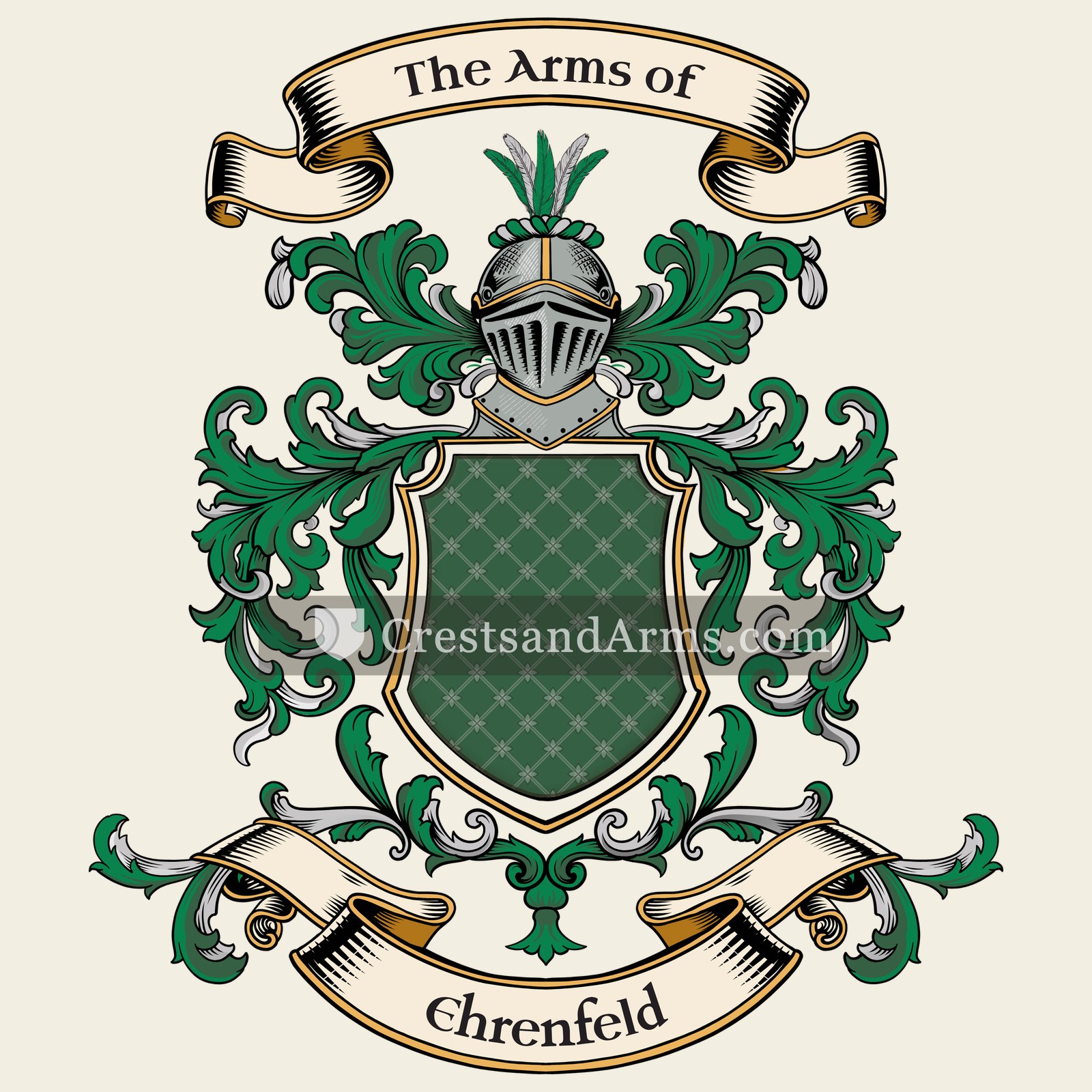 The Ehrenfeld coat of arms
