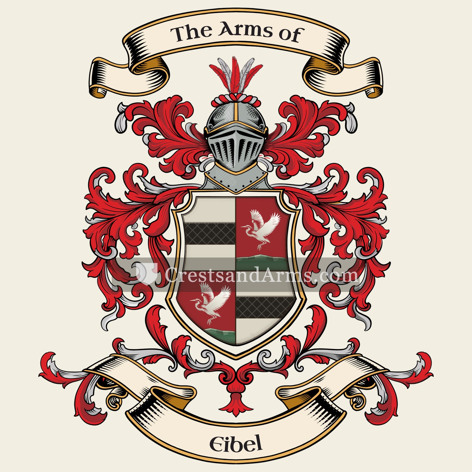 The Eibel coat of arms