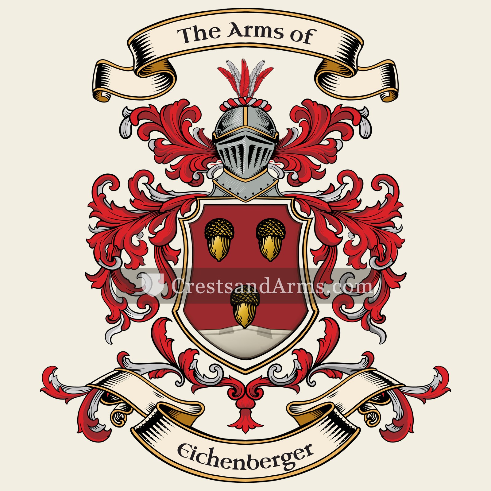 The Eichenberger coat of arms