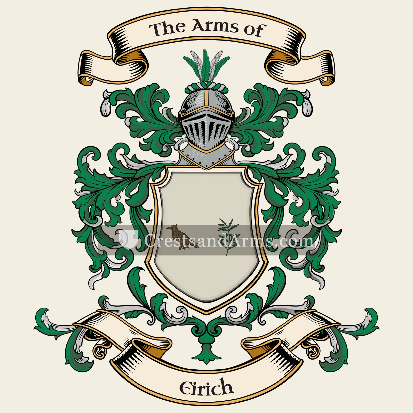 The Eirich coat of arms