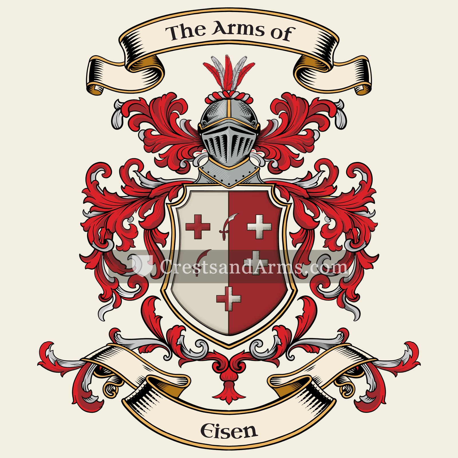 The Eisen coat of arms