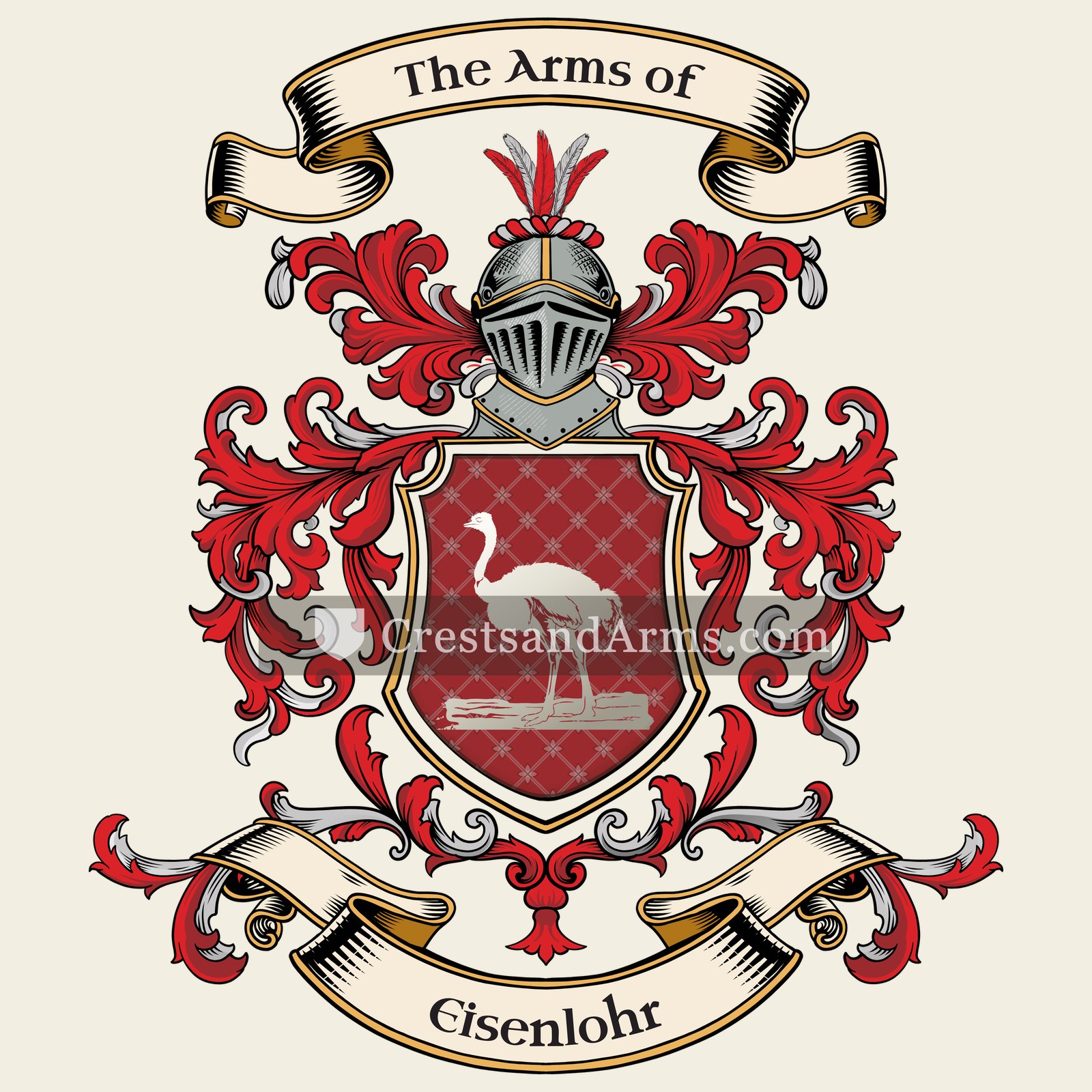 The Eisenlohr coat of arms