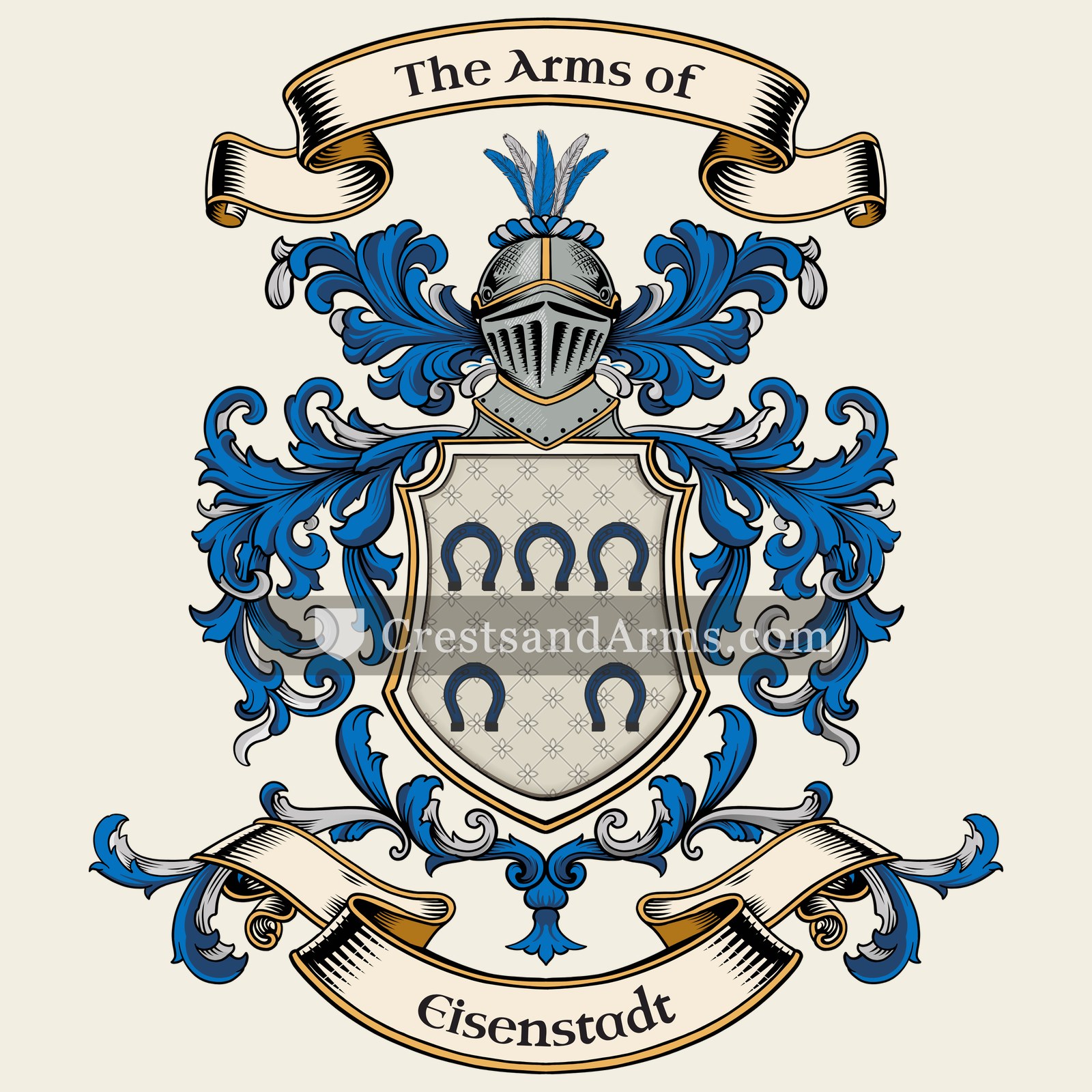The Eisenstadt coat of arms