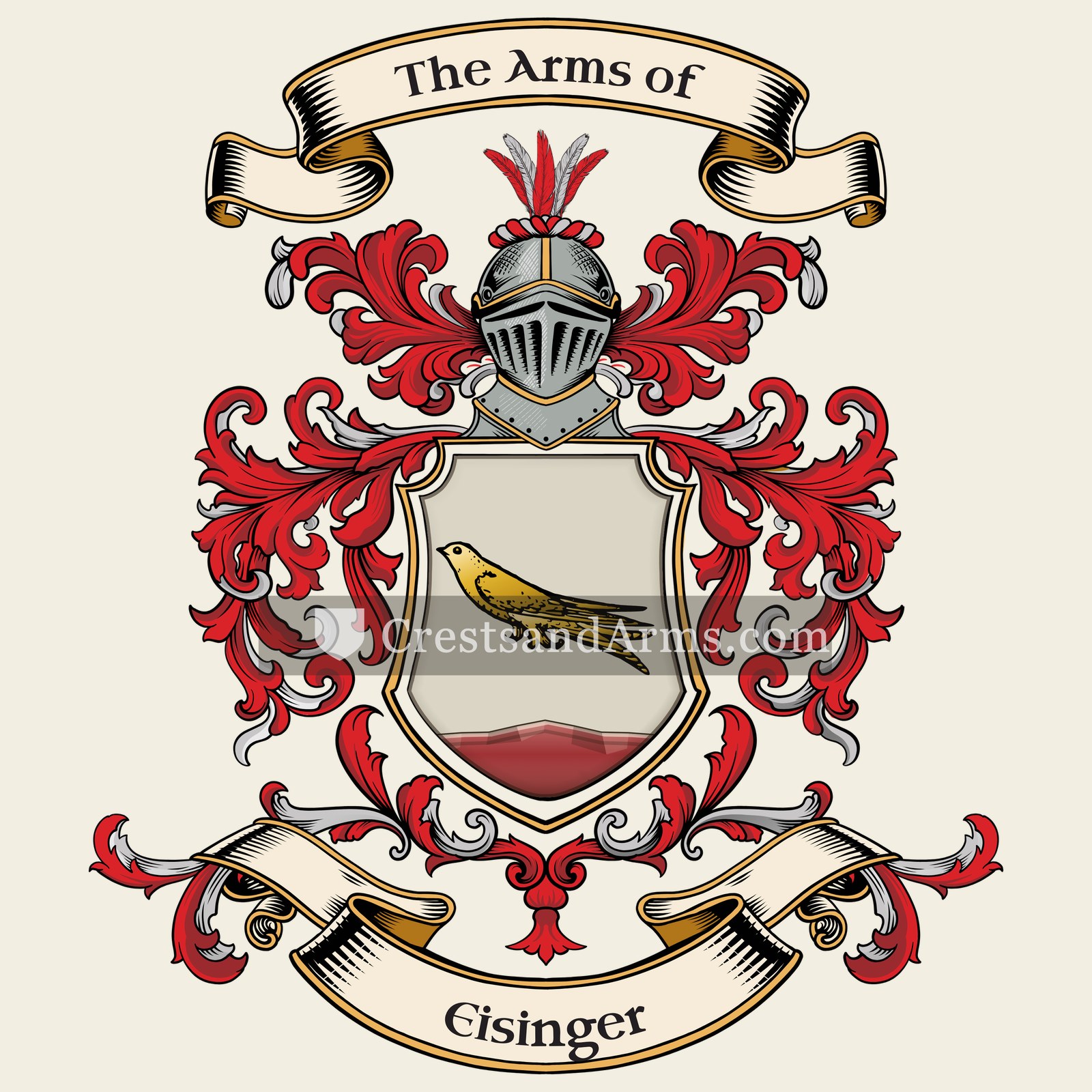 The Eisinger coat of arms