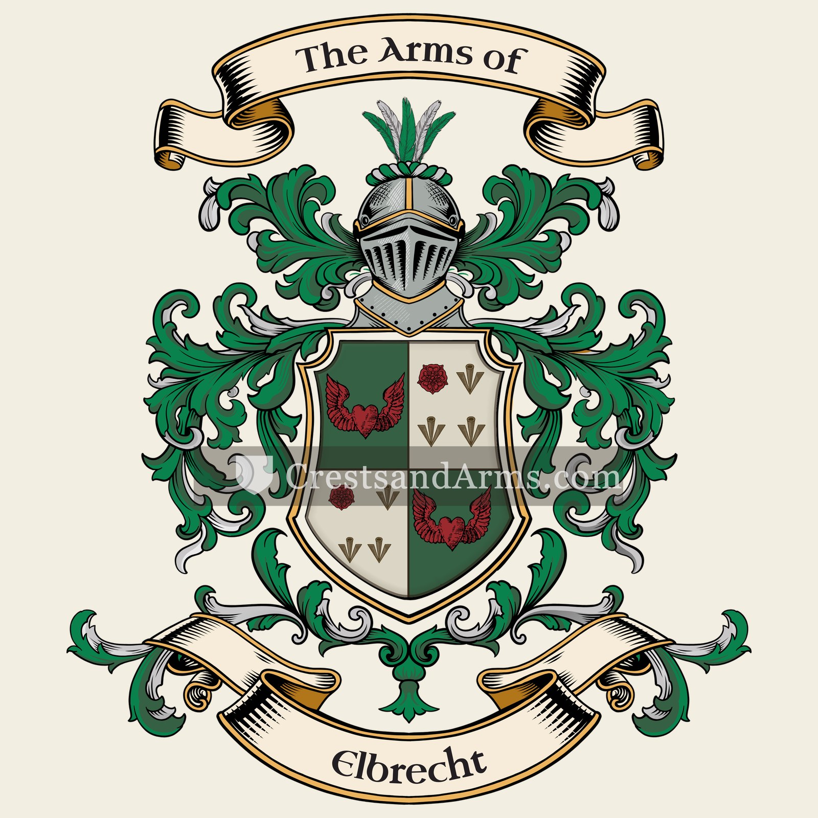 The Elbrecht coat of arms