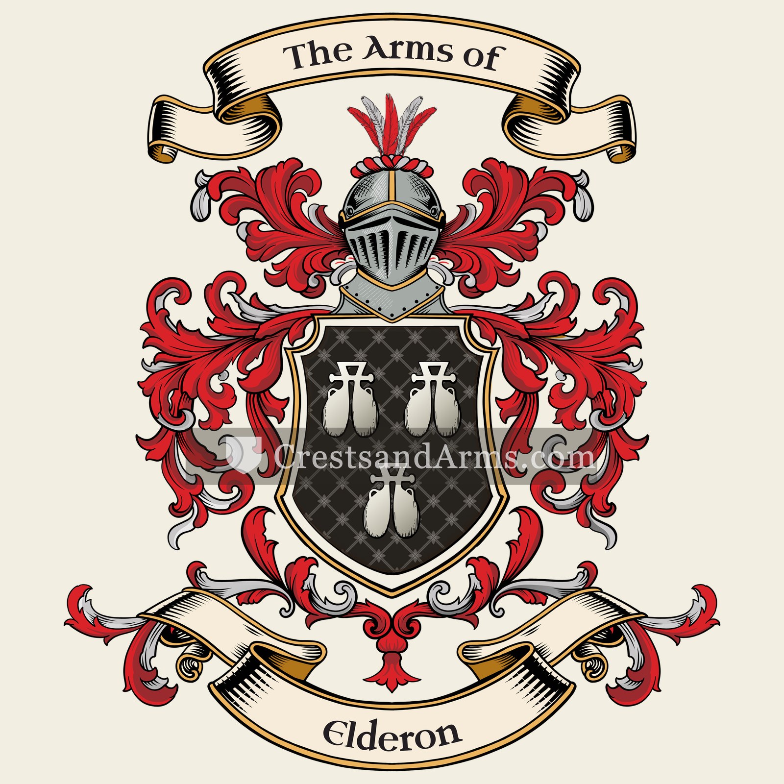 The Elderon coat of arms