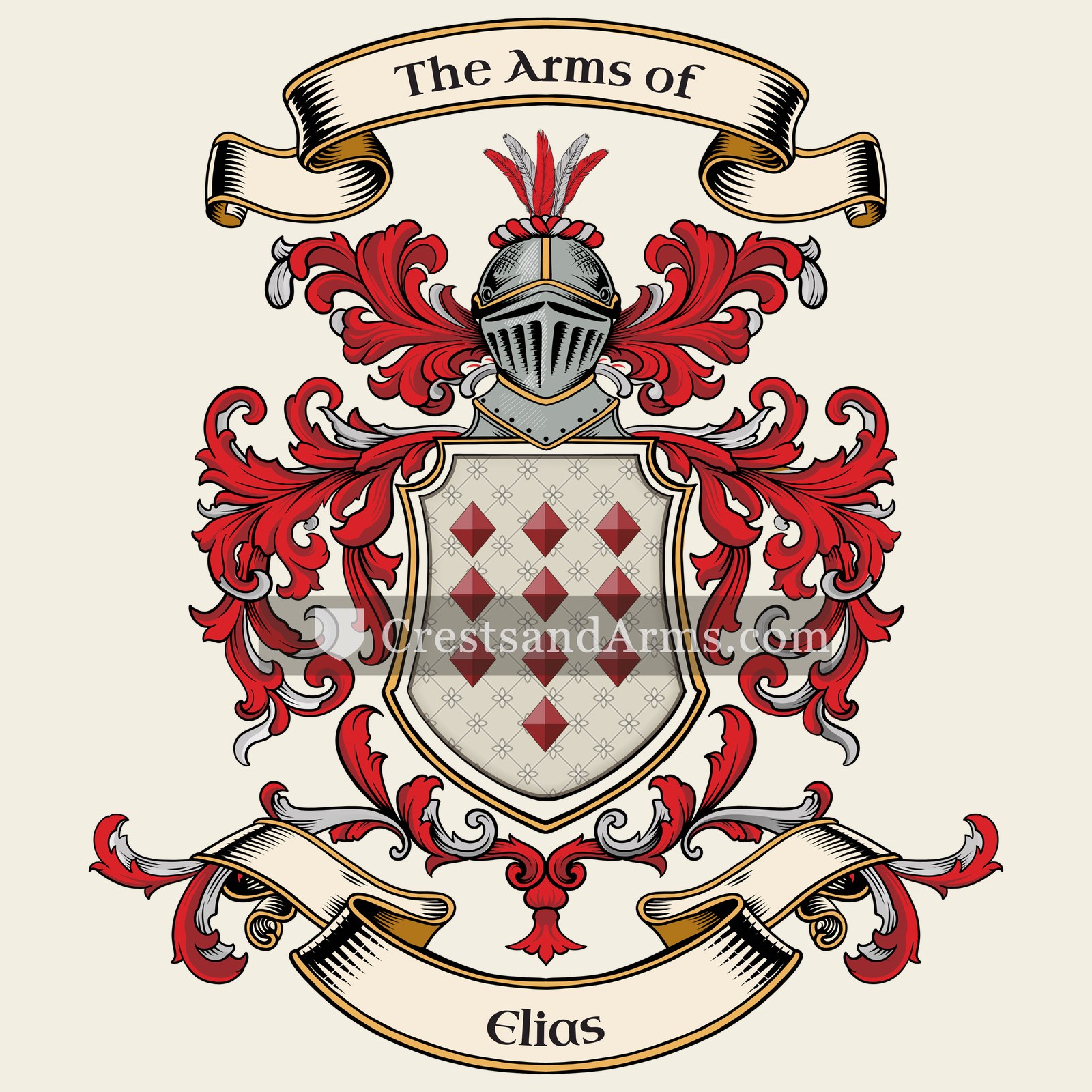 The Elias coat of arms