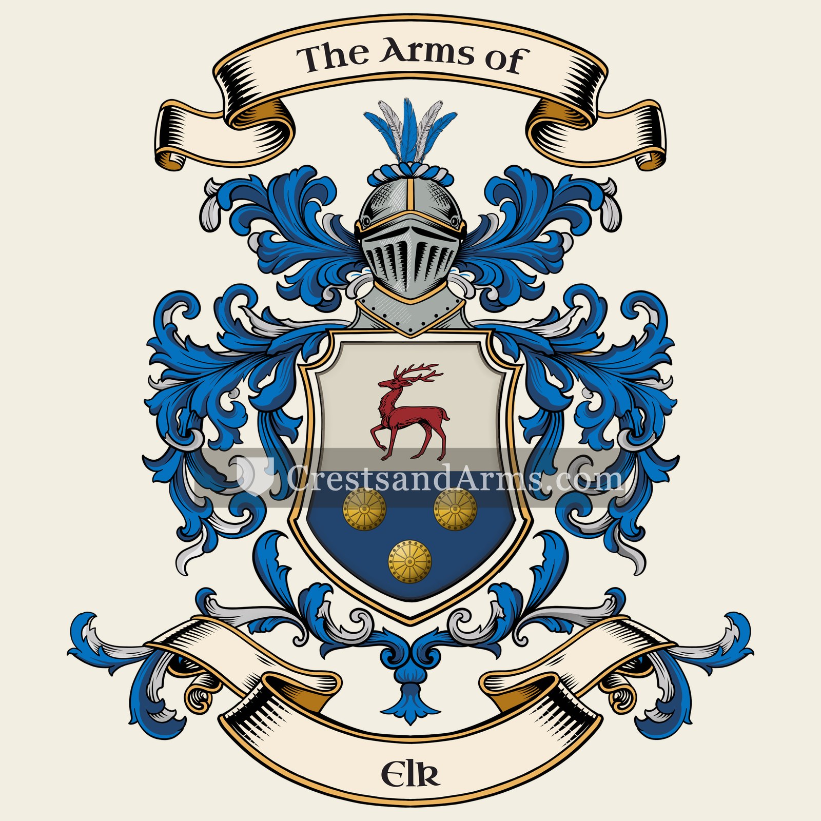 The Elk coat of arms