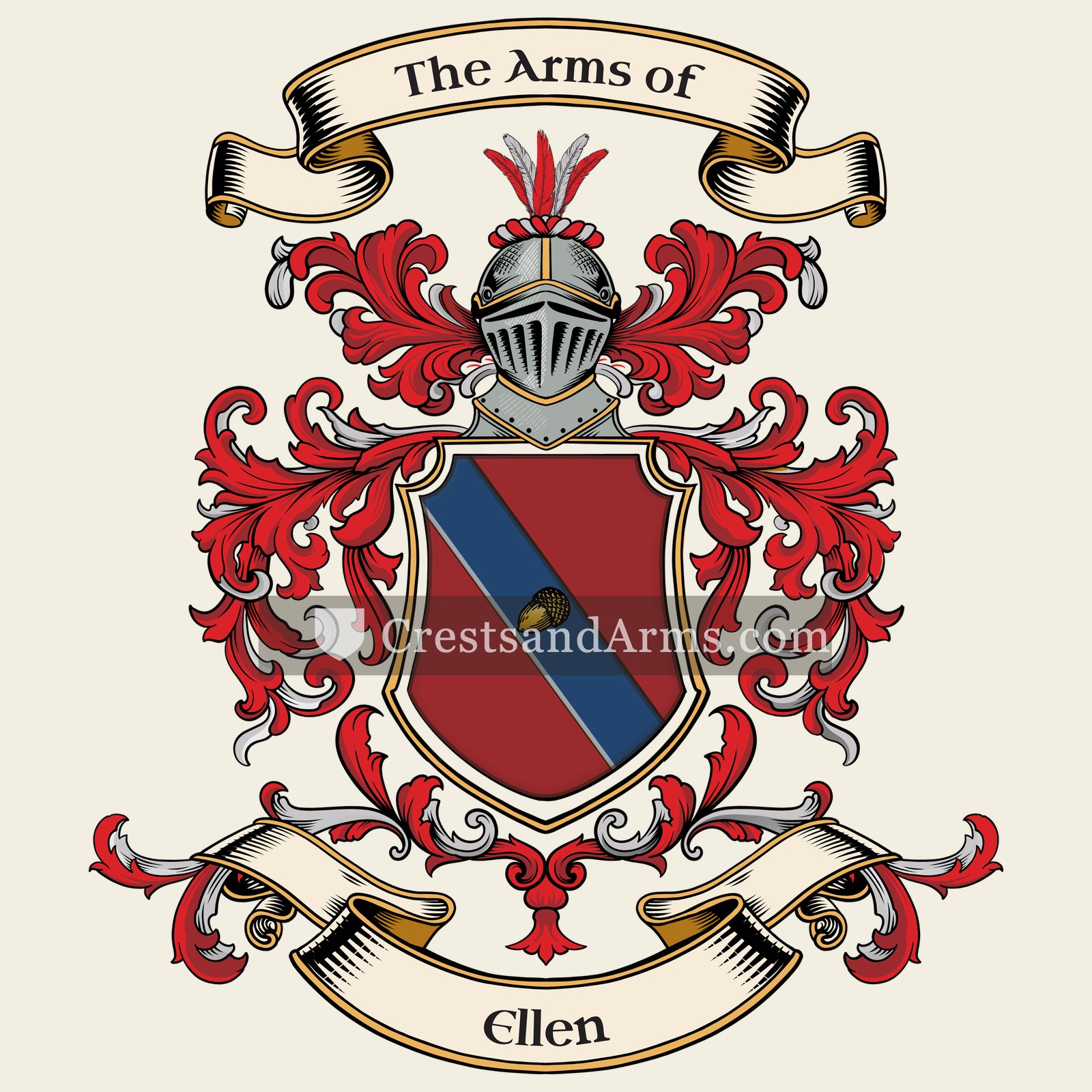 The Ellen coat of arms